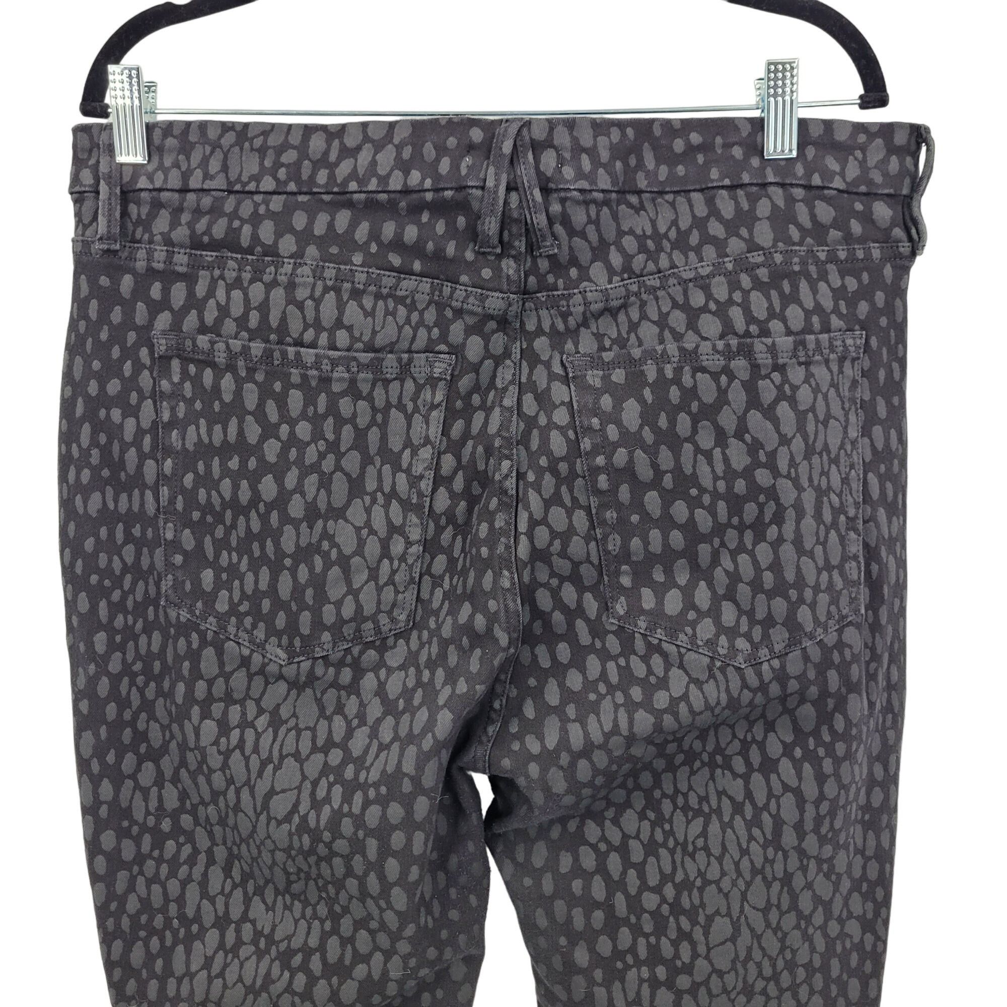 Good American Good American Good Legs Crop Jeans 18 Black High Rise Dot St Size 40" / US 18 - 7 Thumbnail