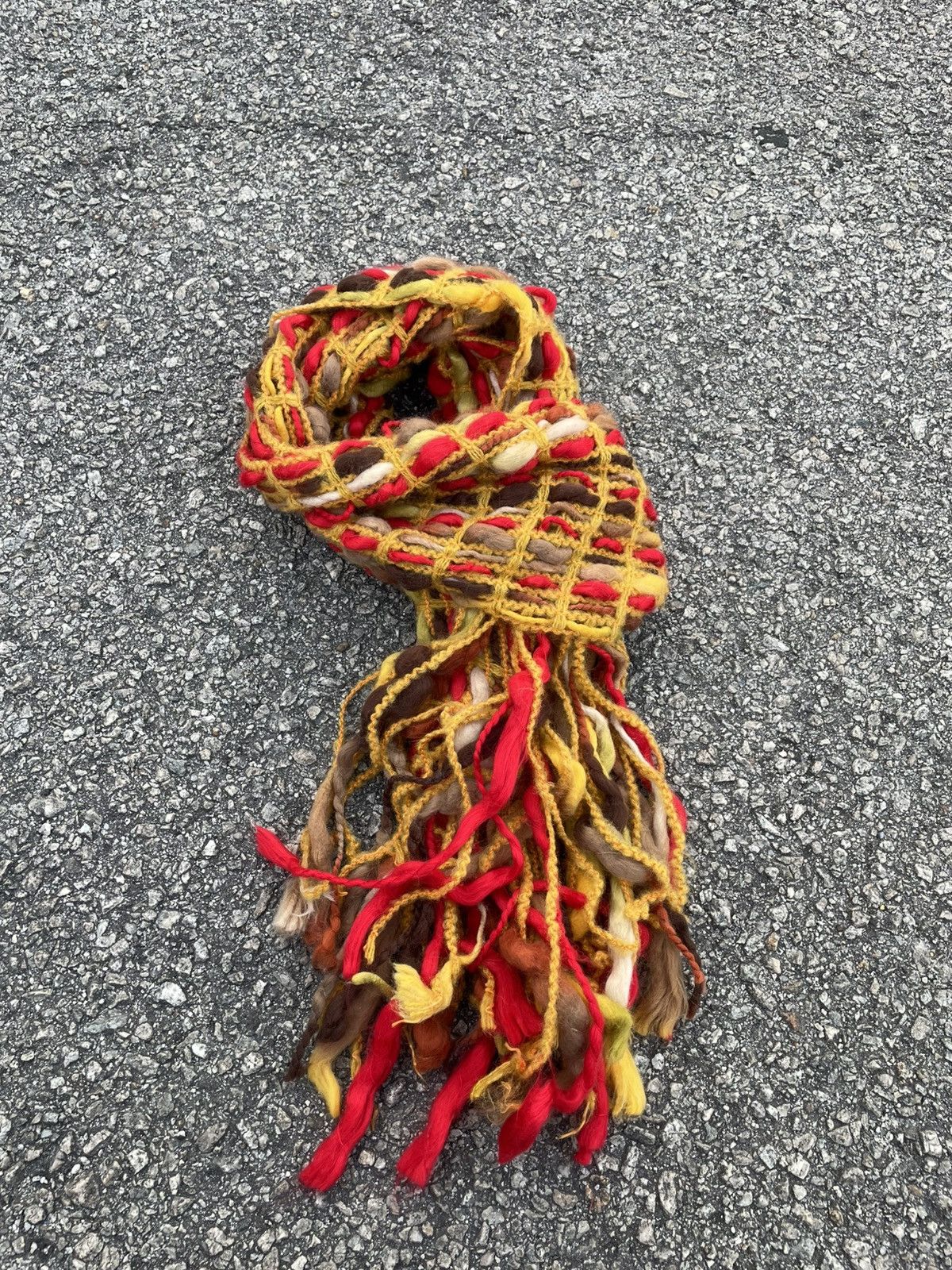 Seditionaries Knit Crochet Multi-Color Unisex Neck Scarf Size ONE SIZE - 4 Thumbnail