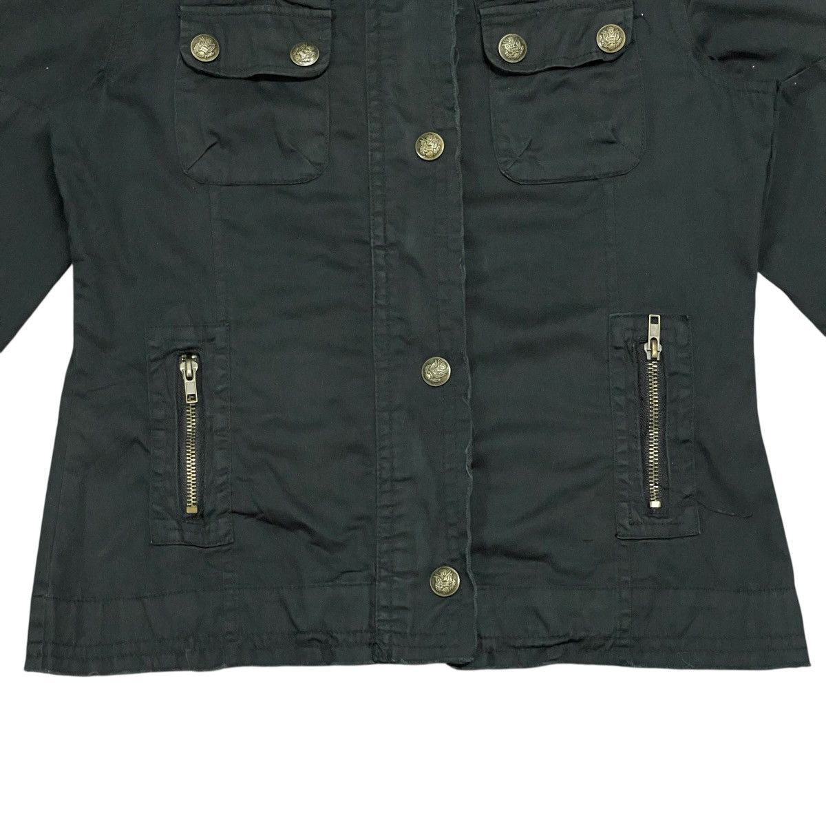Number (N)ine Jessy Logan Tactical Archival Jacket Y2k Punk Bondage Style Size US L / EU 52-54 / 3 - 8 Thumbnail