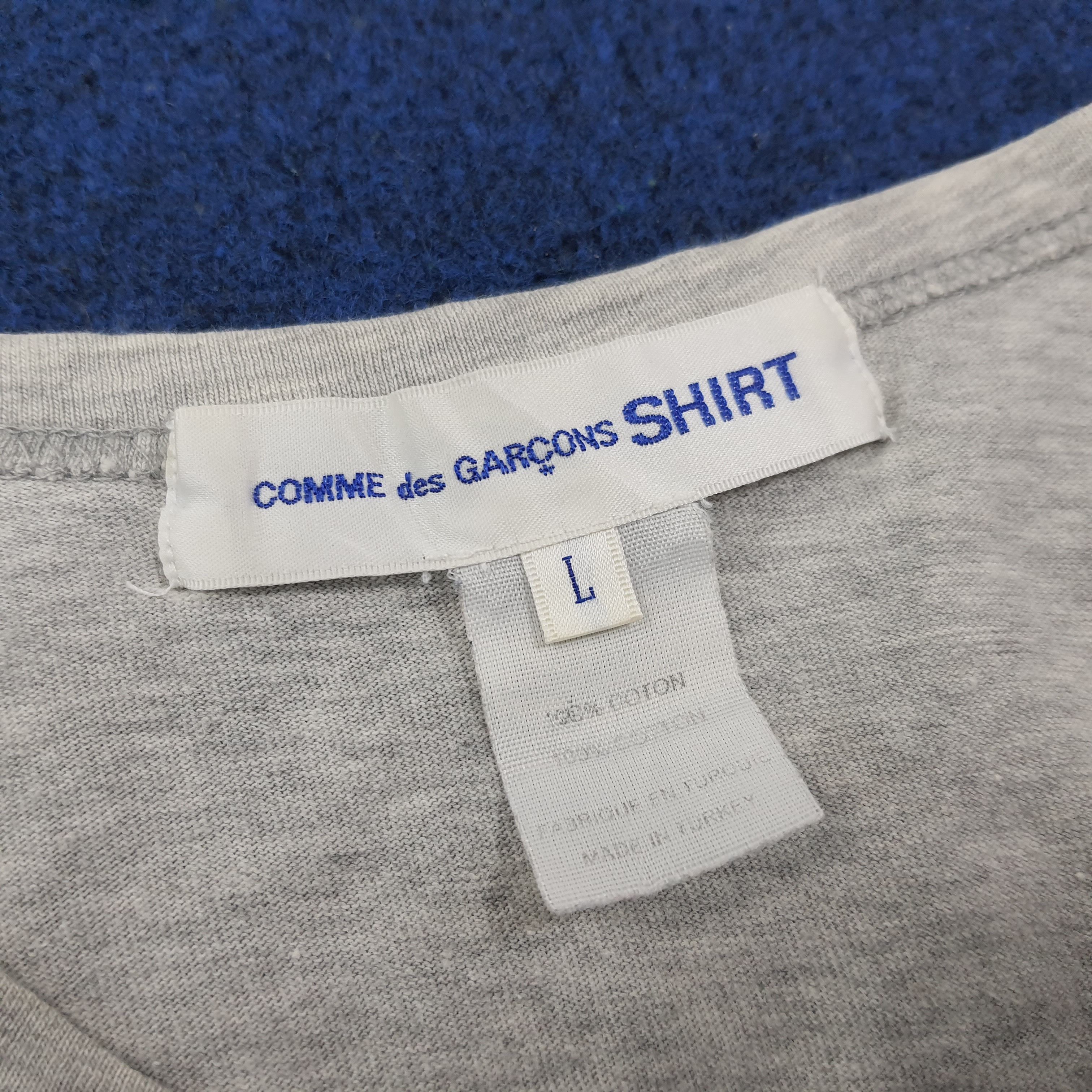 Comme des Garcons Vintage Comme Des Garcons Japanese Brand Tshirt C239N17 Size US L / EU 52-54 / 3 - 4 Thumbnail