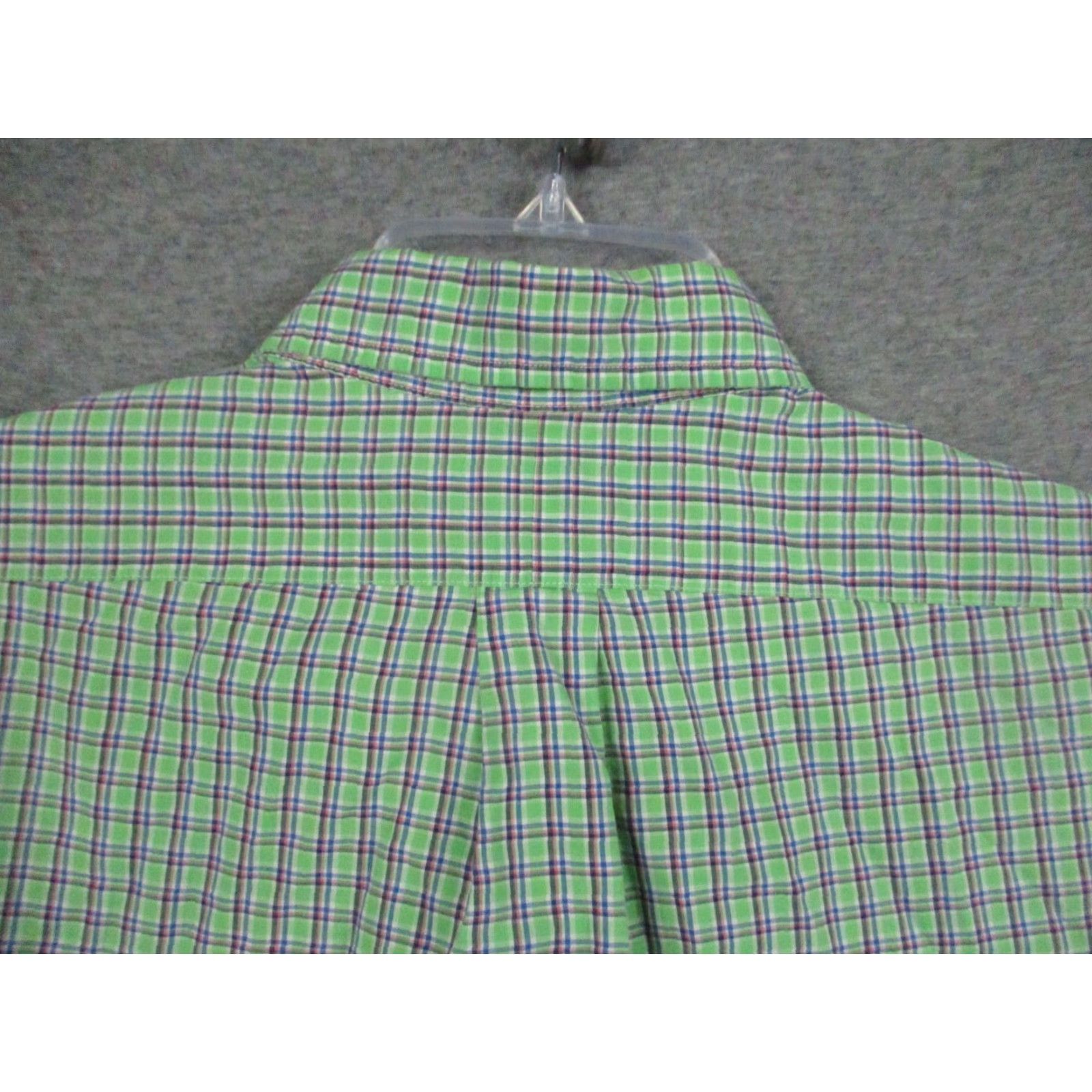 Ralph Lauren Ralph Lauren Shirt Large Men Custom Fit Button Green Gingham Check Pony Size US L / EU 52-54 / 3 - 6 Thumbnail