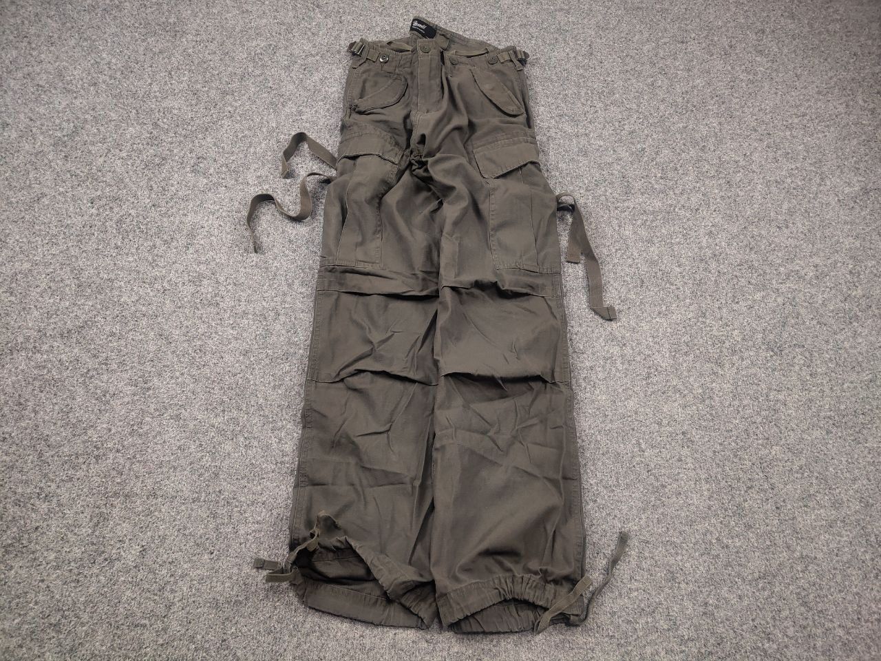 Japanese Brand Vintage Brandit M-65 Cargo Baggy Pants Military Japan Y2K Size US 32 / EU 48 - 3 Thumbnail