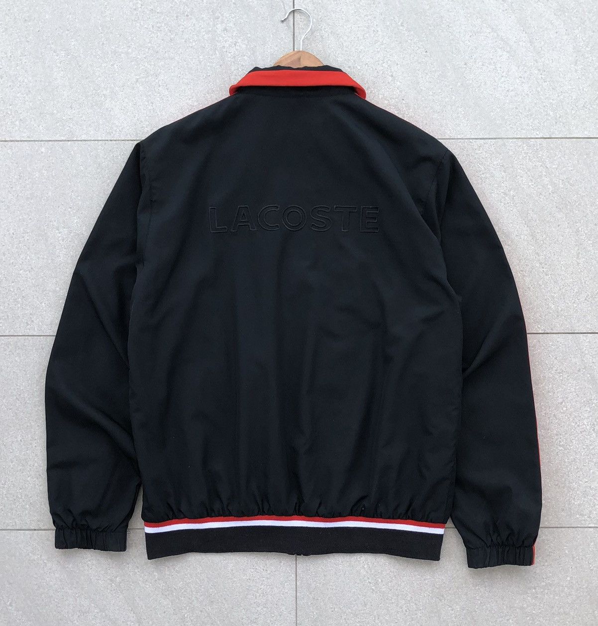 Lacoste Lacoste x Andy Roddick Mens Embroidery Bomber Jacket Size US L / EU 52-54 / 3 - 7 Thumbnail
