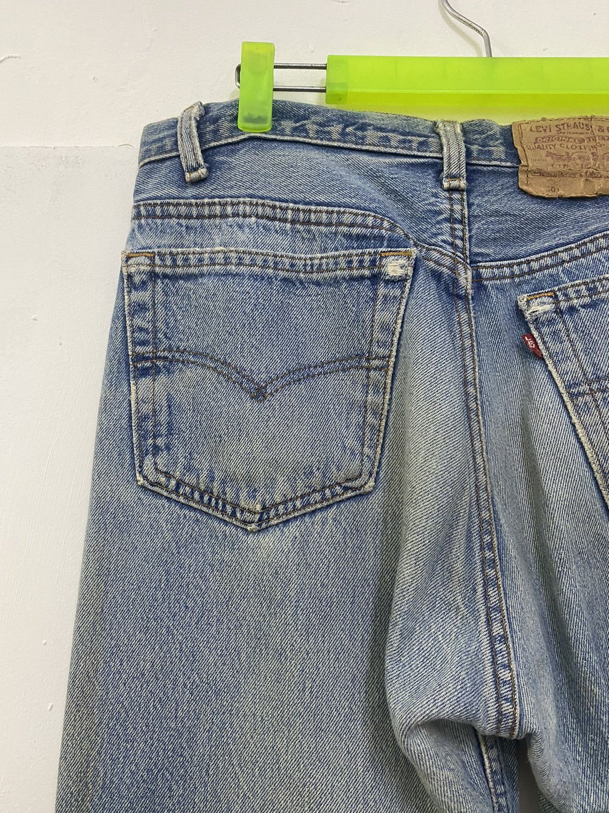 Levi's 💥LEVIS 501 90s REWORK INSPIRE BY KAPITAL BORO SASHIKO JAPAN Size US 32 / EU 48 - 17 Thumbnail