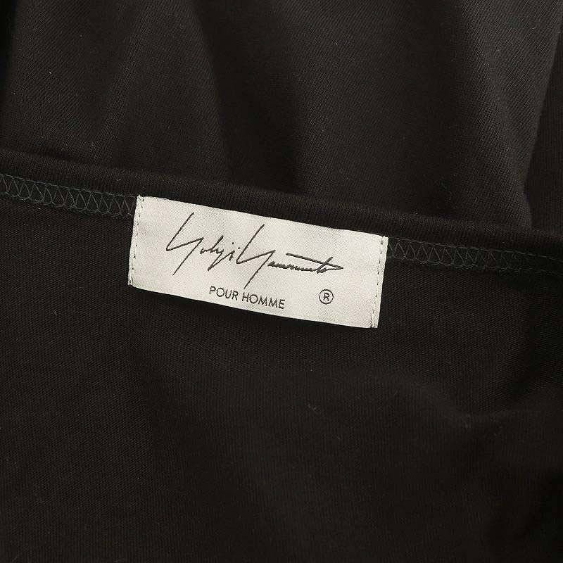 Yohji Yamamoto Yohji Yamamoto POUR HOMME Slit/Long T-shirt Size US L / EU 52-54 / 3 - 5 Thumbnail