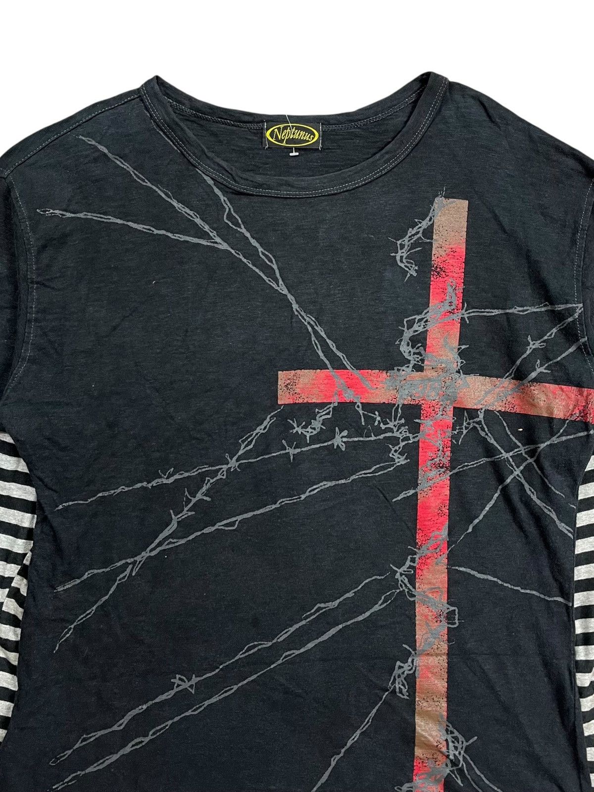 Hysteric Glamour 2000s Neptunus - Barbed Cross Extra Longsleeve Size US M / EU 48-50 / 2 - 7 Thumbnail