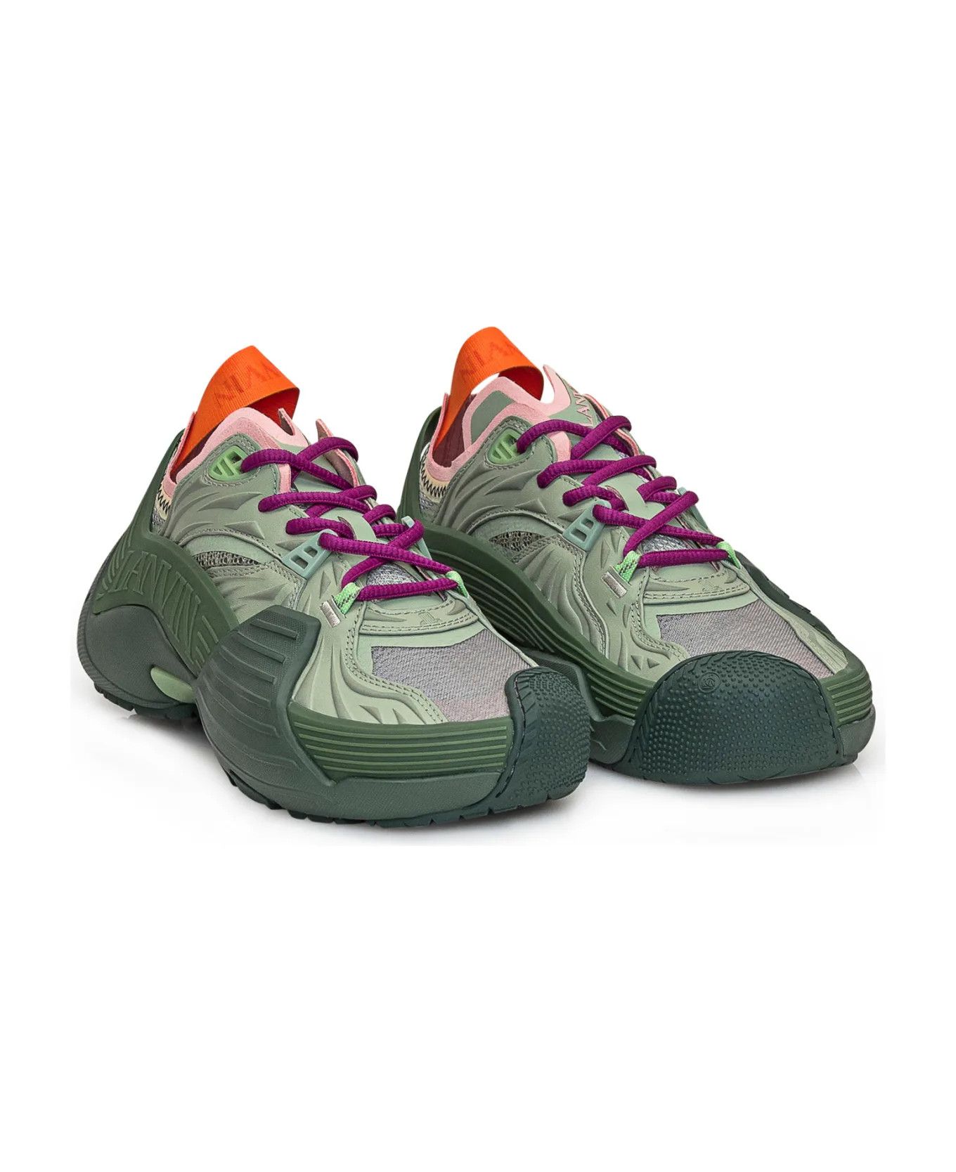 Lanvin o1y0326 Low-Top Sneakers in Multicolor Size US 5 / IT 35 - 4 Thumbnail