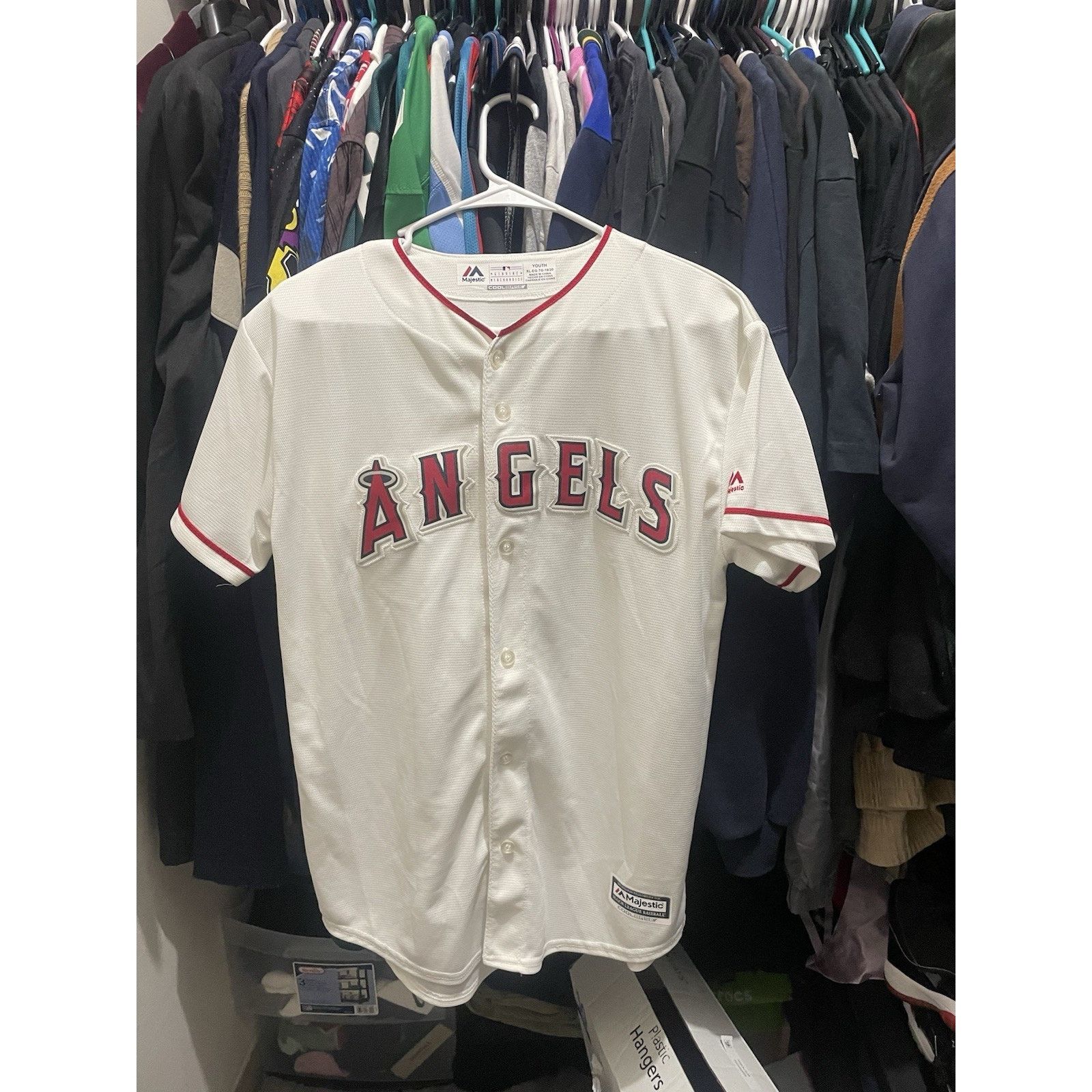 Majestic Size Small(Youth XL)- Los Angeles Angels Majestic Jersey Size US S / EU 44-46 / 1 - 1 Thumbnail