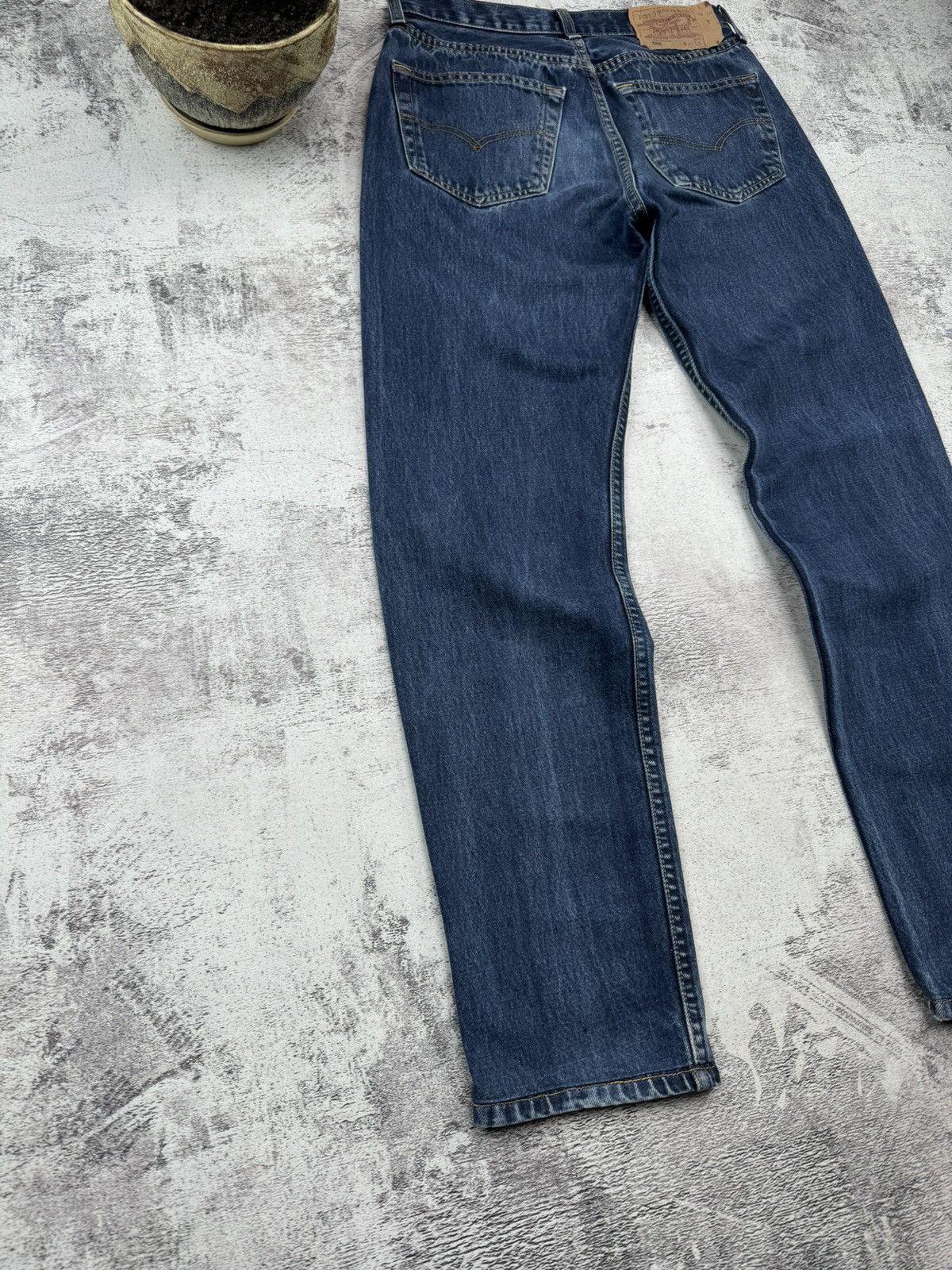 Levi's Vintage 90S Stright Levis 501 Classic Basic USA Denim Jeans Size US 31 - 4 Thumbnail