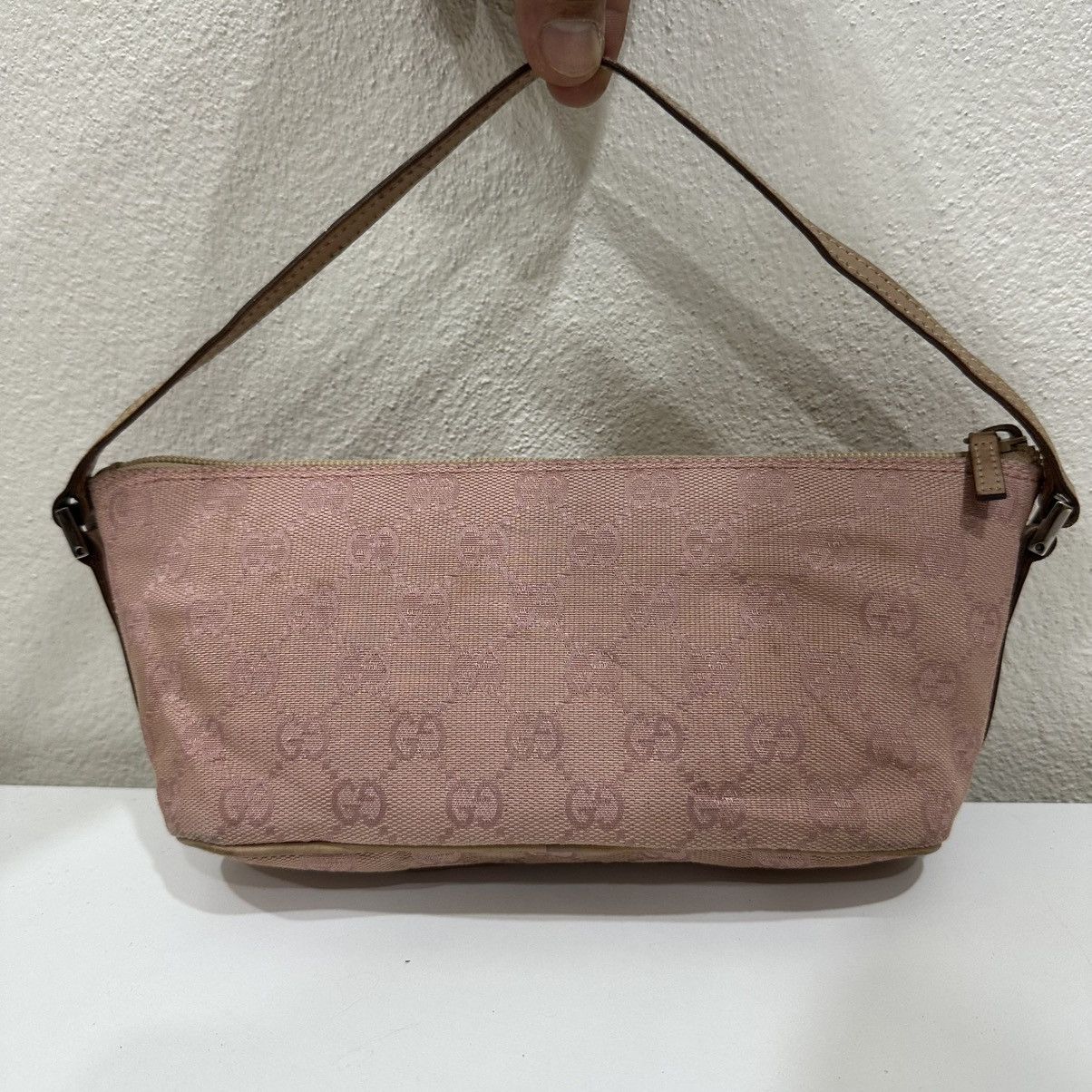Gucci GUCCI GG CANVAS BOAT POCHETTE BAG 8 Size ONE SIZE - 3 Thumbnail