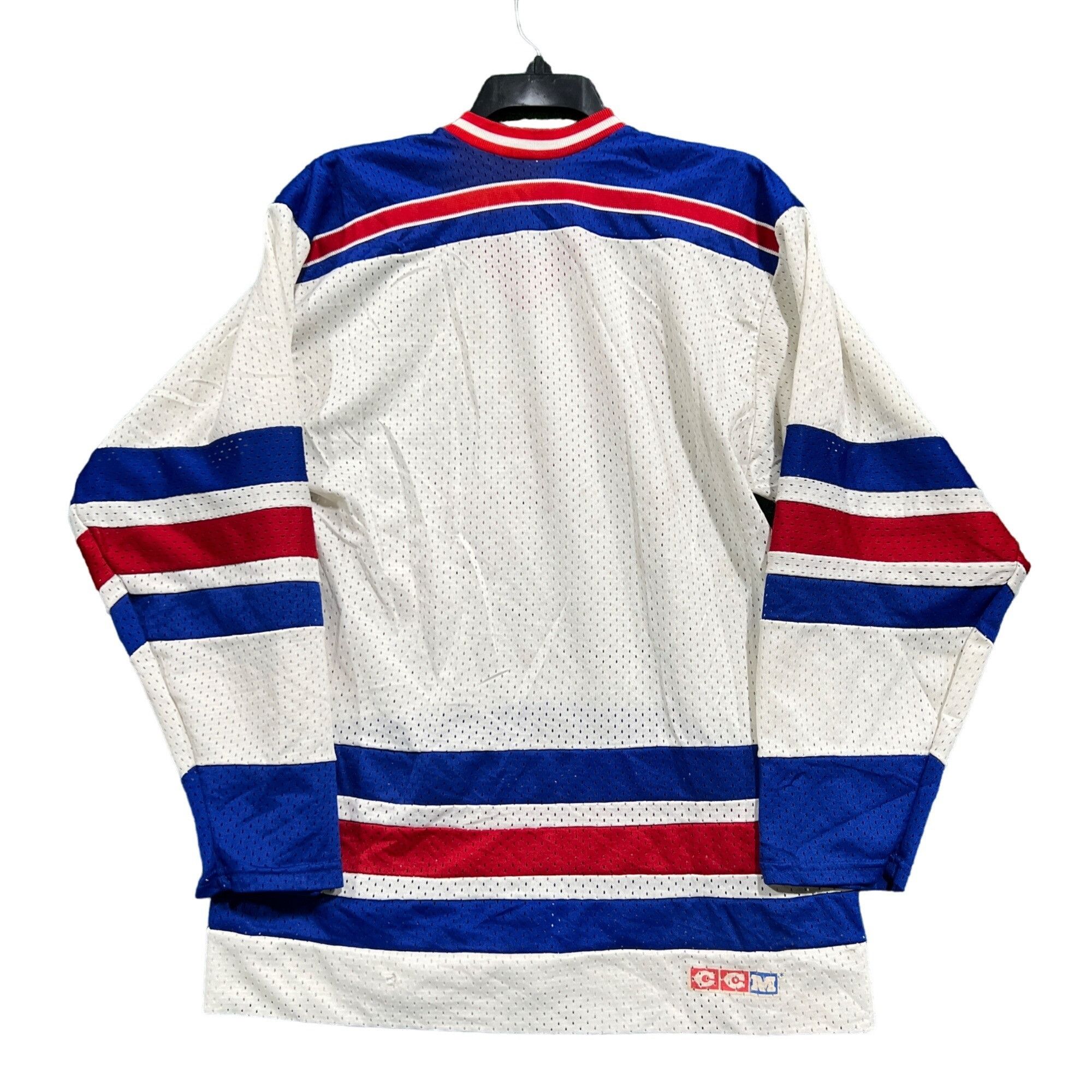 Ccm Vintage New York ranger Hockey Jersey size large Size US L / EU 52-54 / 3 - 2 Thumbnail
