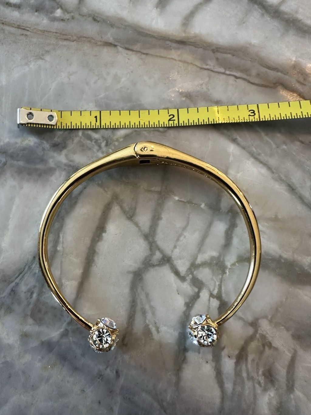 The Unbranded Brand Kate Spade New York Gold Tone Lady Marmalade Crystal Ball Hi Size ONE SIZE - 5 Thumbnail