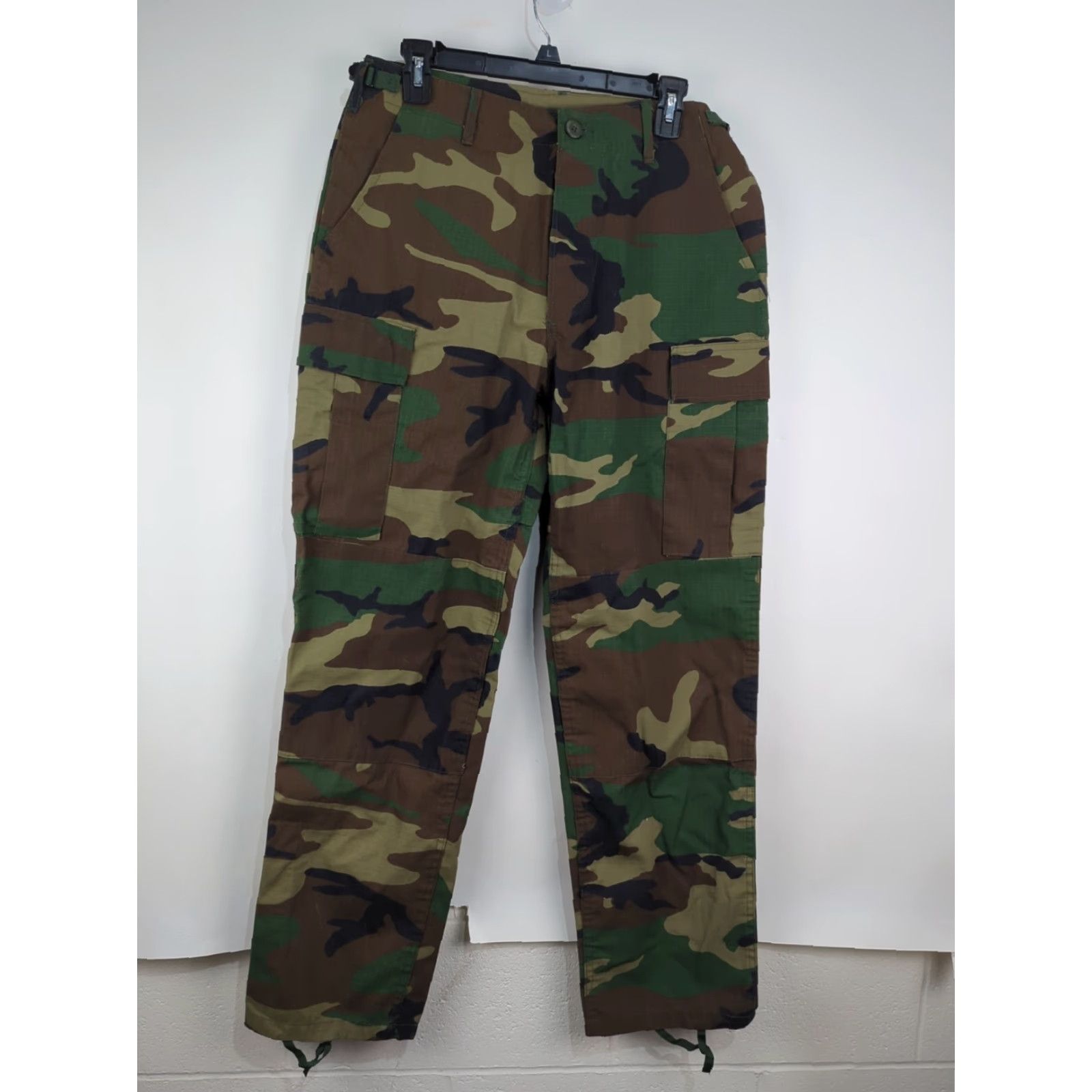 Vintage Vanguard Men’s BDU Pants Camo Camouflage Cargo Button Fly 30x30 Gray Regular Pants Mens Size US 30 / EU 46 - 2 Thumbnail