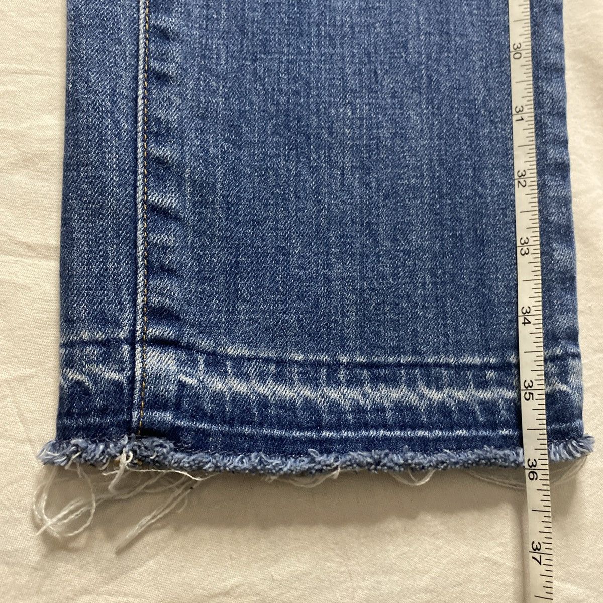 Talbots Talbots Flawless High-Waist Women's Jeans Frayed Sz 6 EUC Size 28" / US 6 / IT 42 - 10 Thumbnail