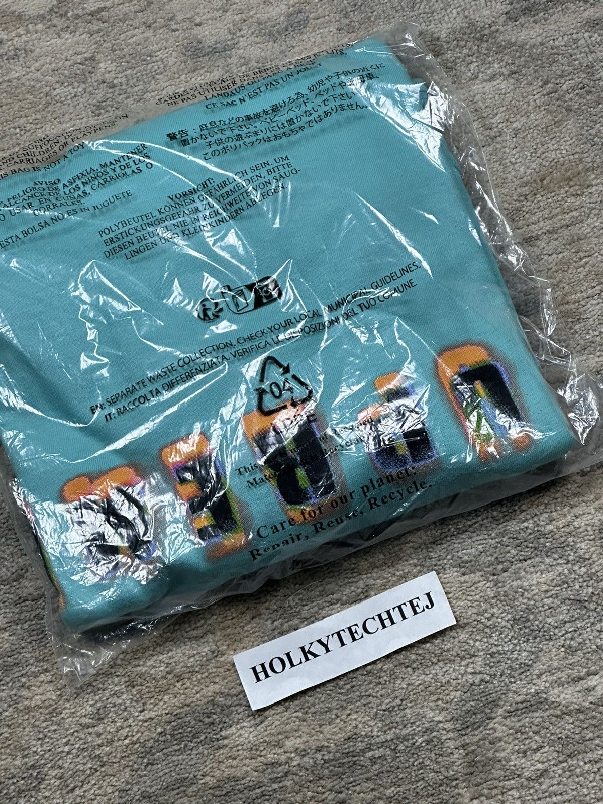 Supreme Supreme Stencil Tee - Teal - XL - FW23 Size US XL / EU 56 / 4 - 7 Thumbnail