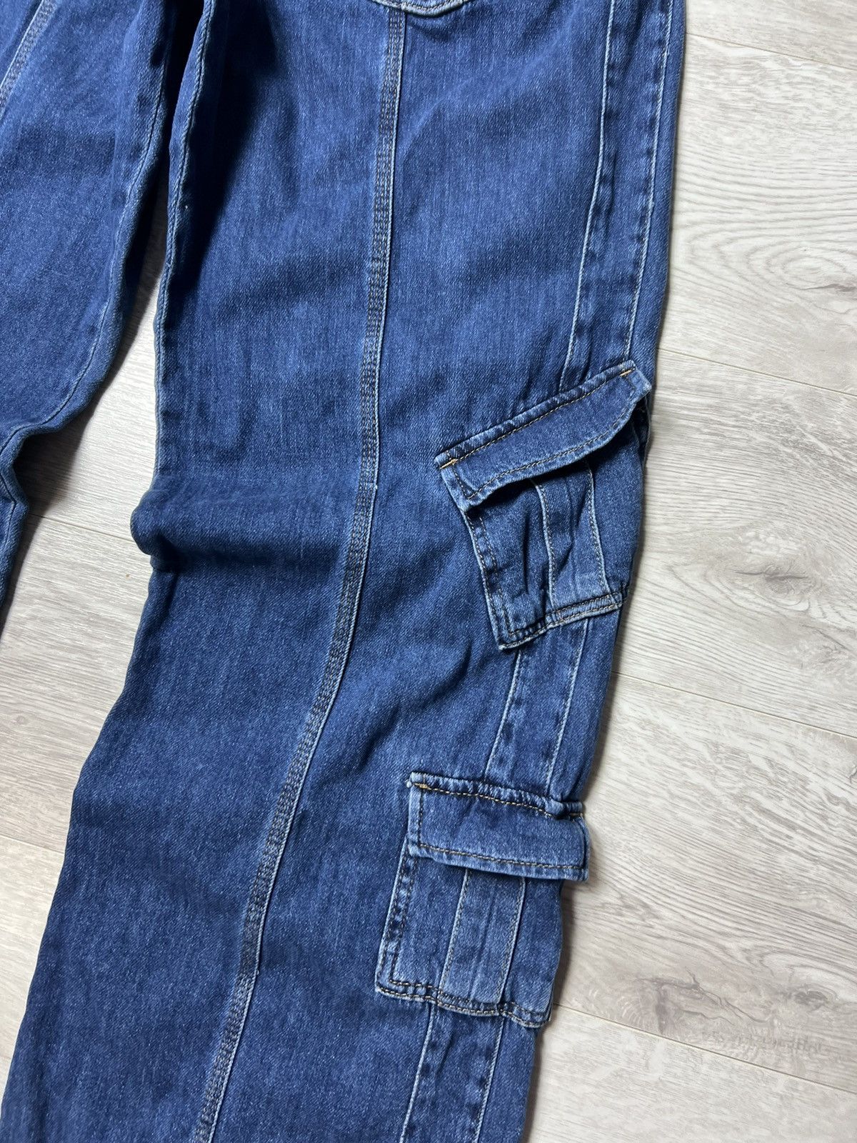 Bdg BDG Multi Pocket Baggy Denim Pants Wide Leg Jeans Size US 34 / EU 50 - 6 Thumbnail