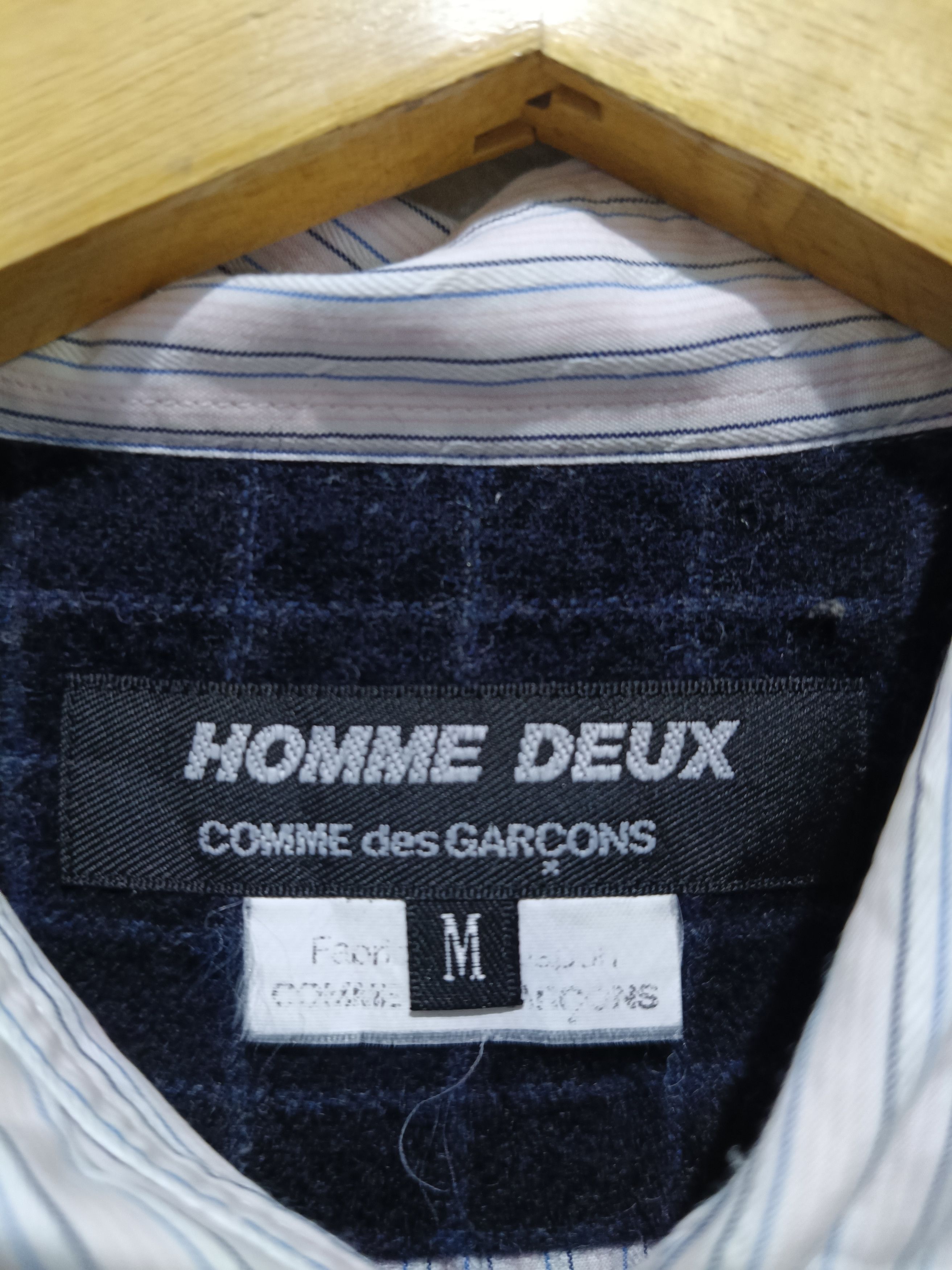 Comme des Garcons Homme Deux Comme des garcons homme deux shirt button Size US M / EU 48-50 / 2 - 6 Thumbnail