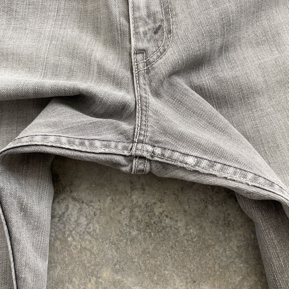 Levi's Vintage 2004 Levis 505 Light Grey Denim Jeans Size US 35 - 11 Thumbnail