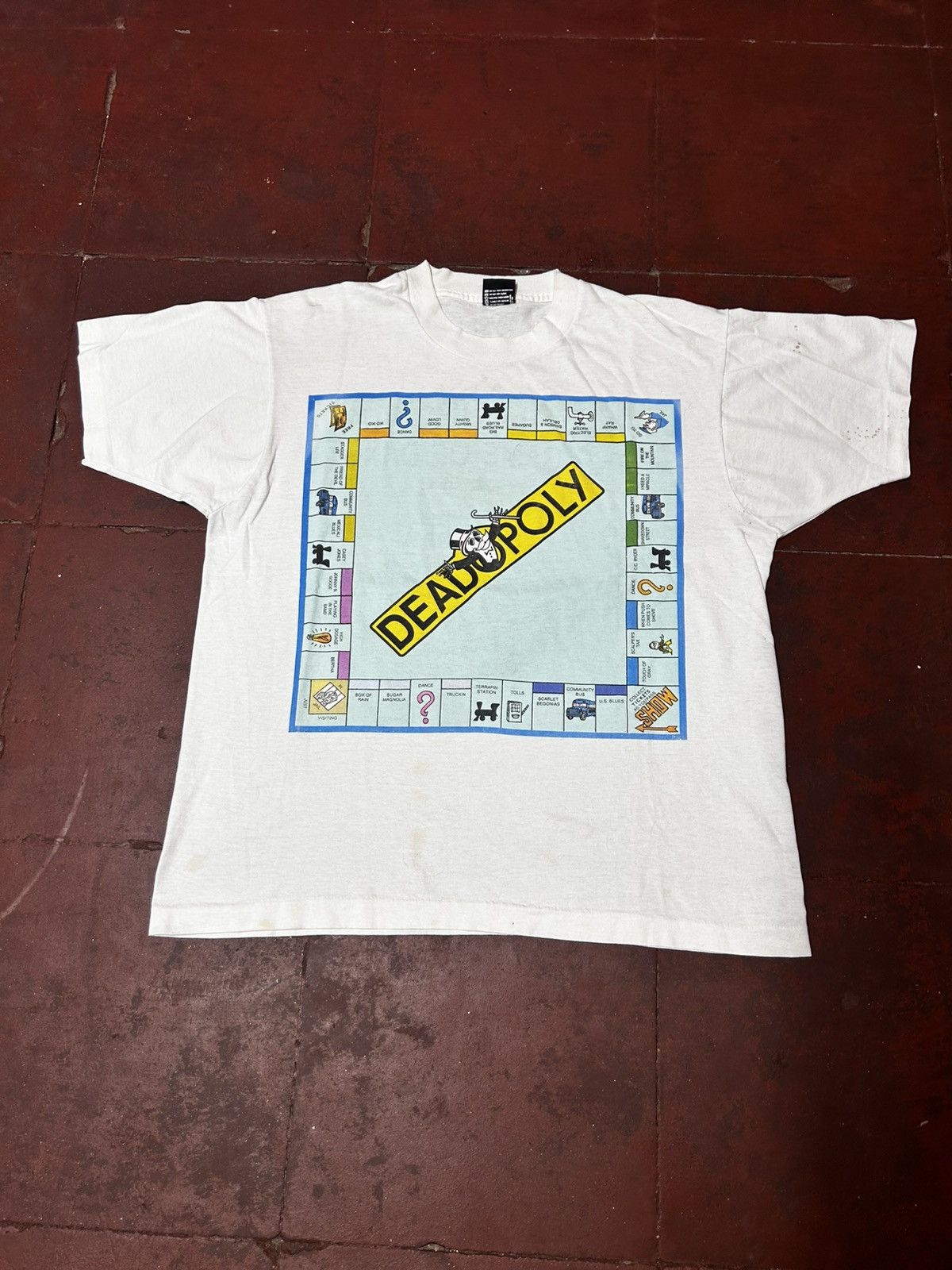 Fruit Of The Loom 1988 deadopoly the game of dance Size US XL / EU 56 / 4 - 1 Thumbnail