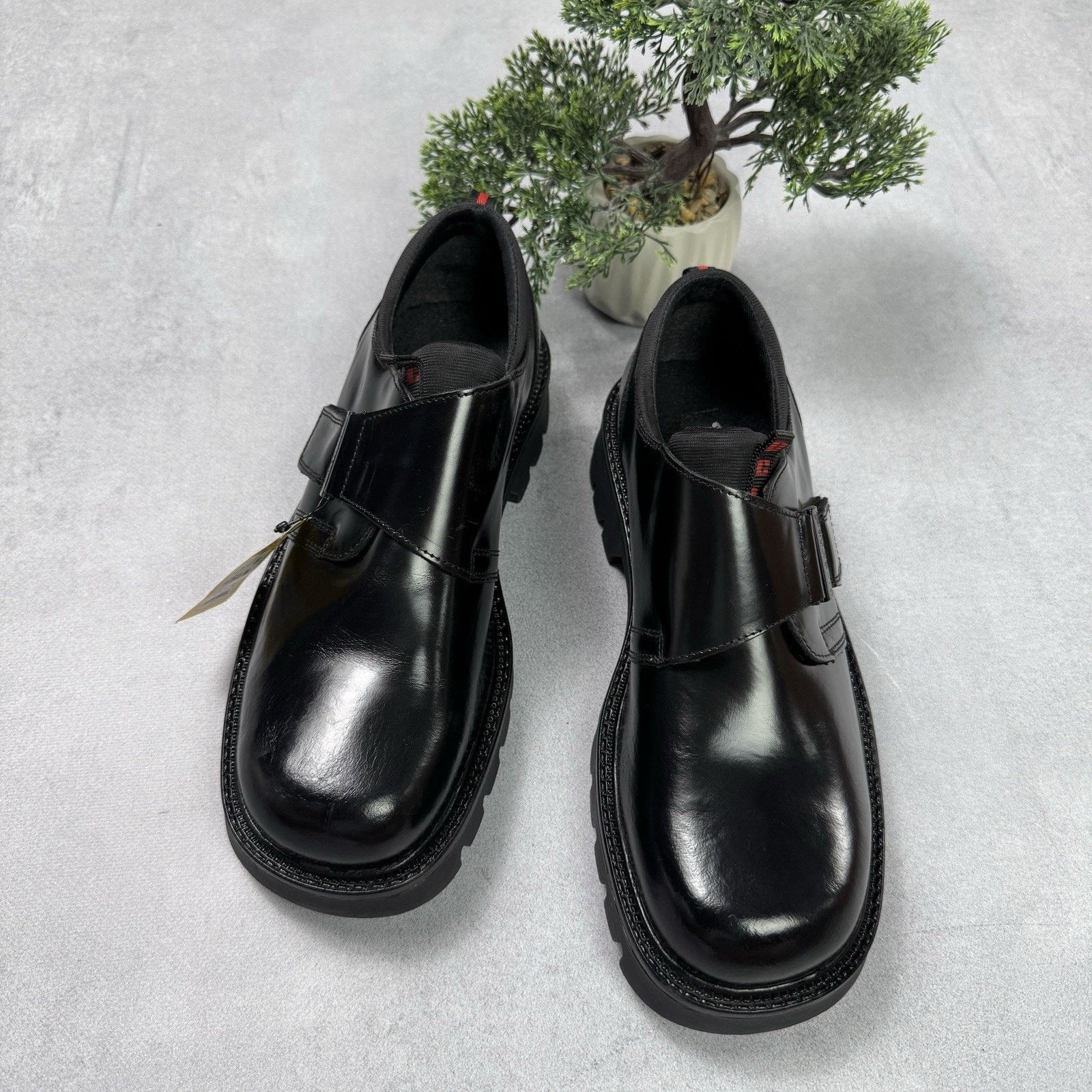 Dockers Dockers Vintage Chunky Black Platform Boots Y2K Size US 10 Size US 10 / IT 40 - 22 Thumbnail