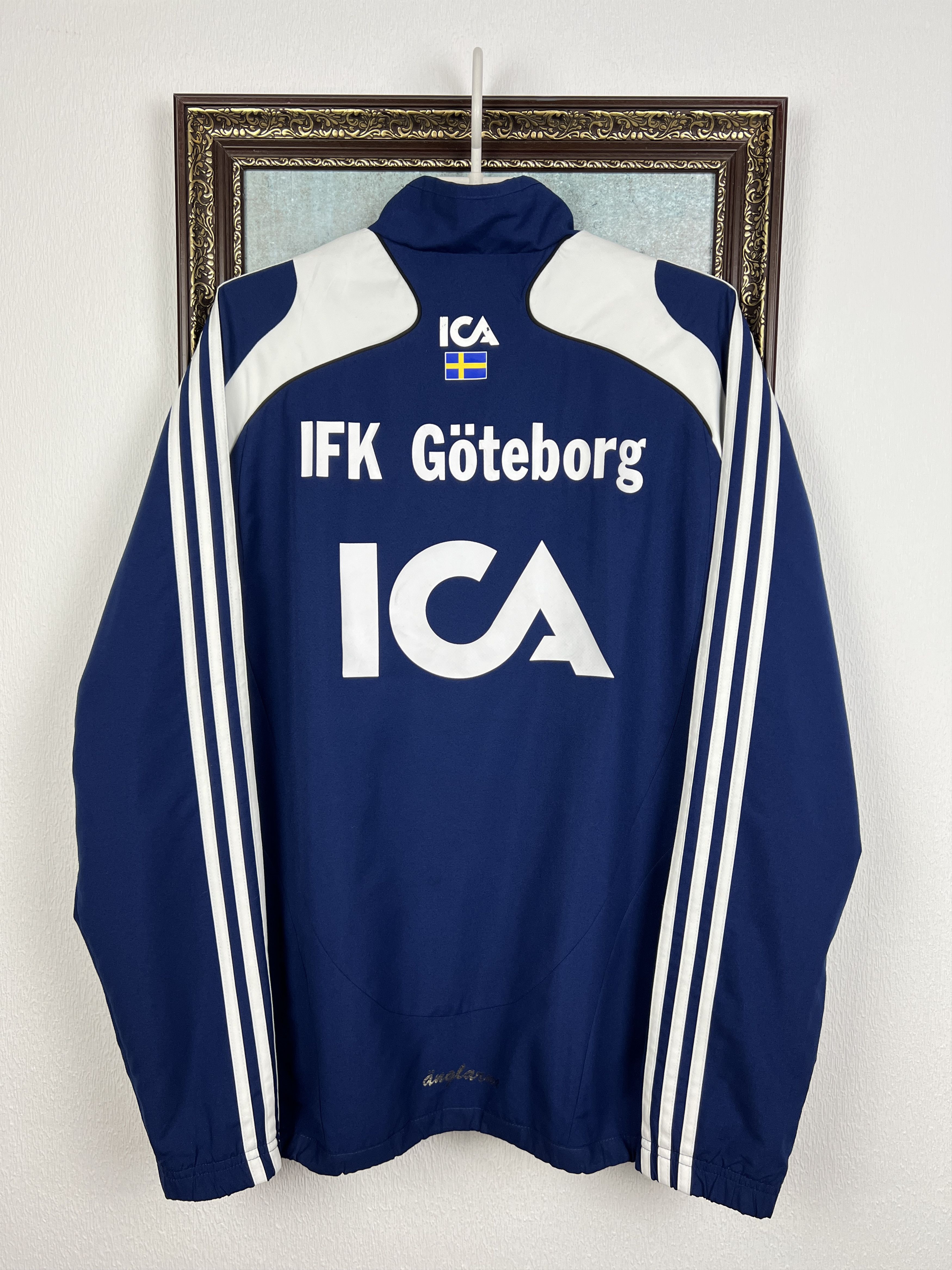 Adidas Vintage Adidas IFK Goteborg Football Jacket Soccer Track Top Size US M / EU 48-50 / 2 - 9 Thumbnail
