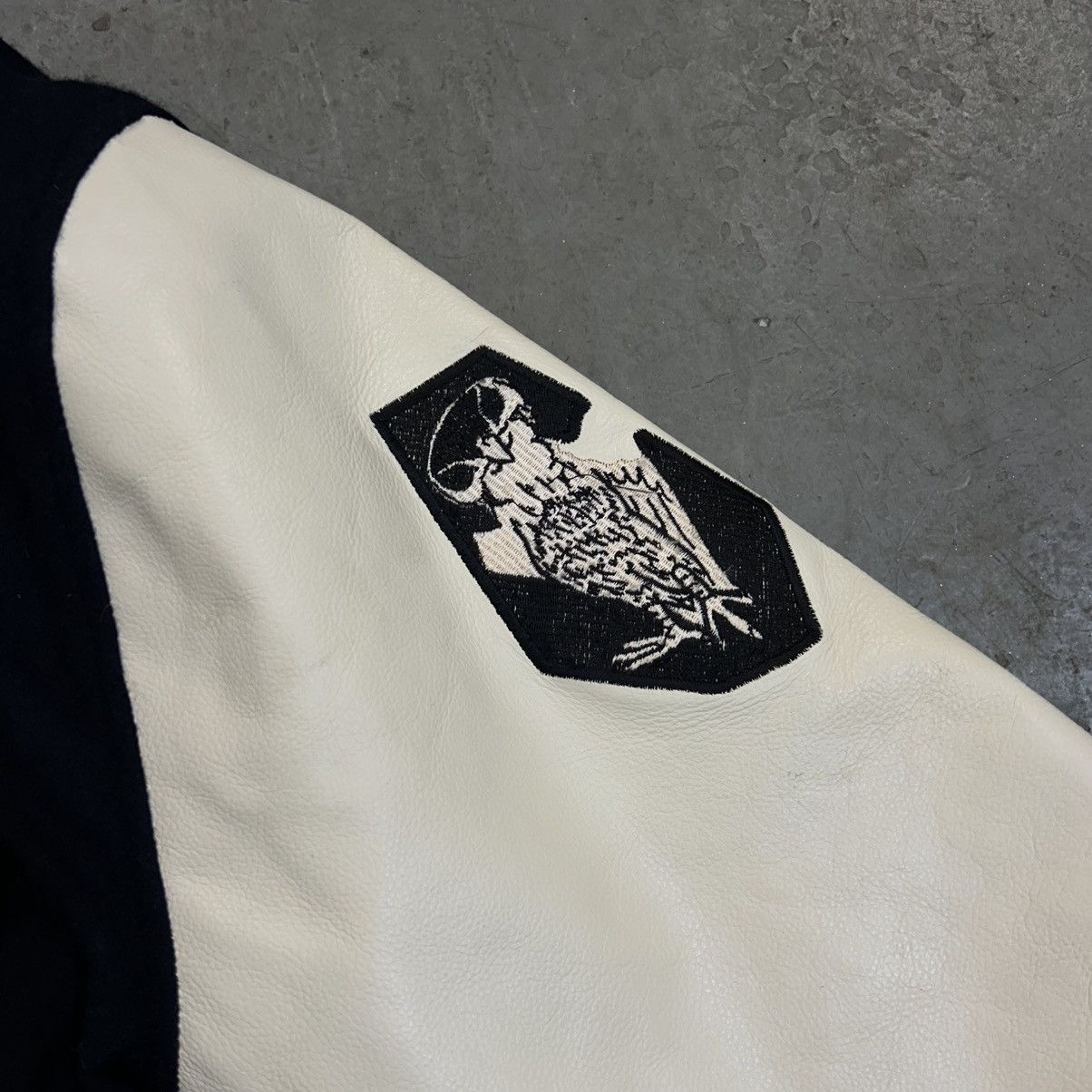 basketcase gallery Basketcase Gallery Leather Varsity Jacket Size US XL / EU 56 / 4 - 6 Thumbnail