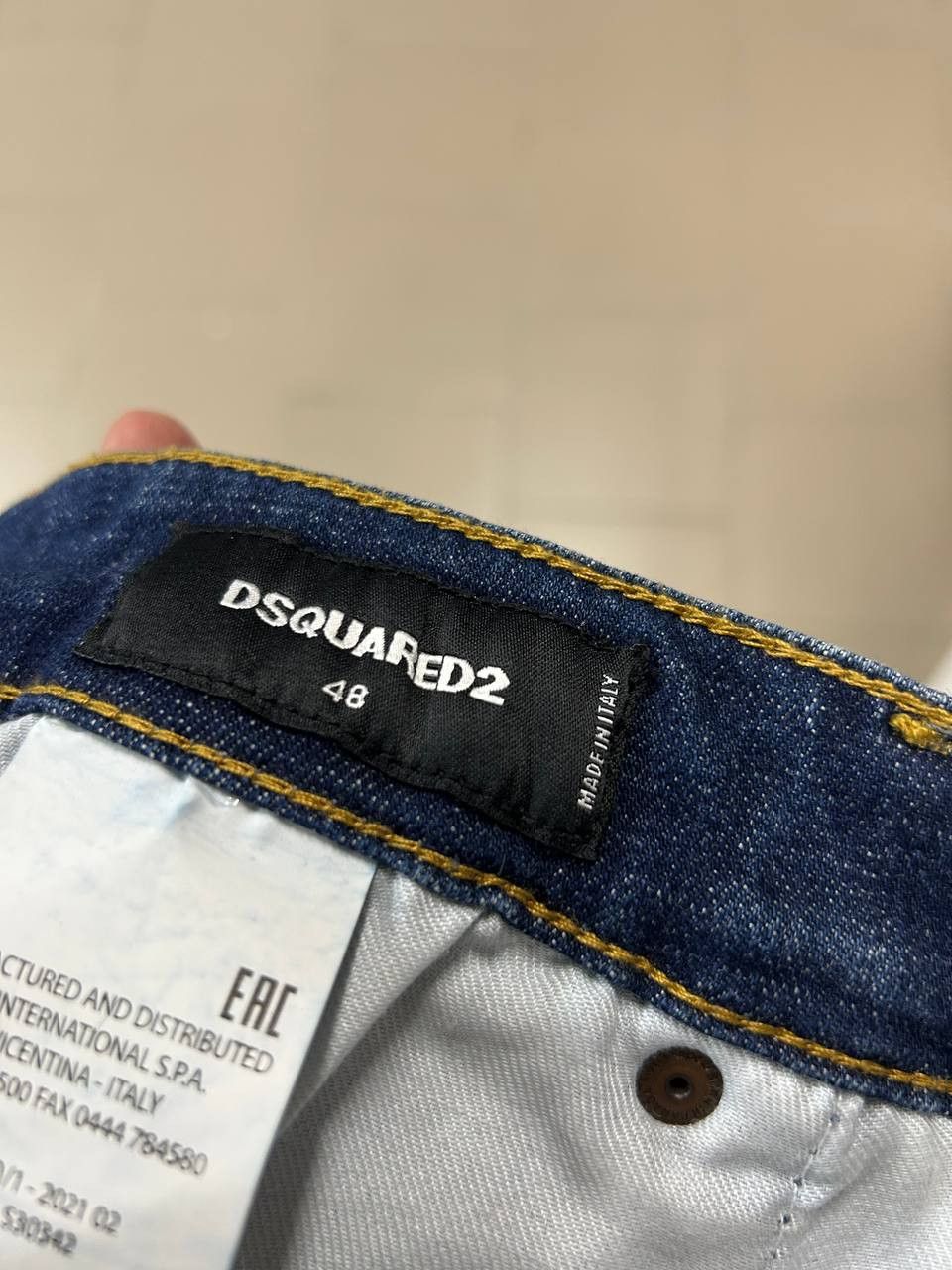 Dsquared2 Dsquared2 slim jean mens jeans EU 48 / W 32 made in Italy Size US 32 / EU 48 - 11 Thumbnail