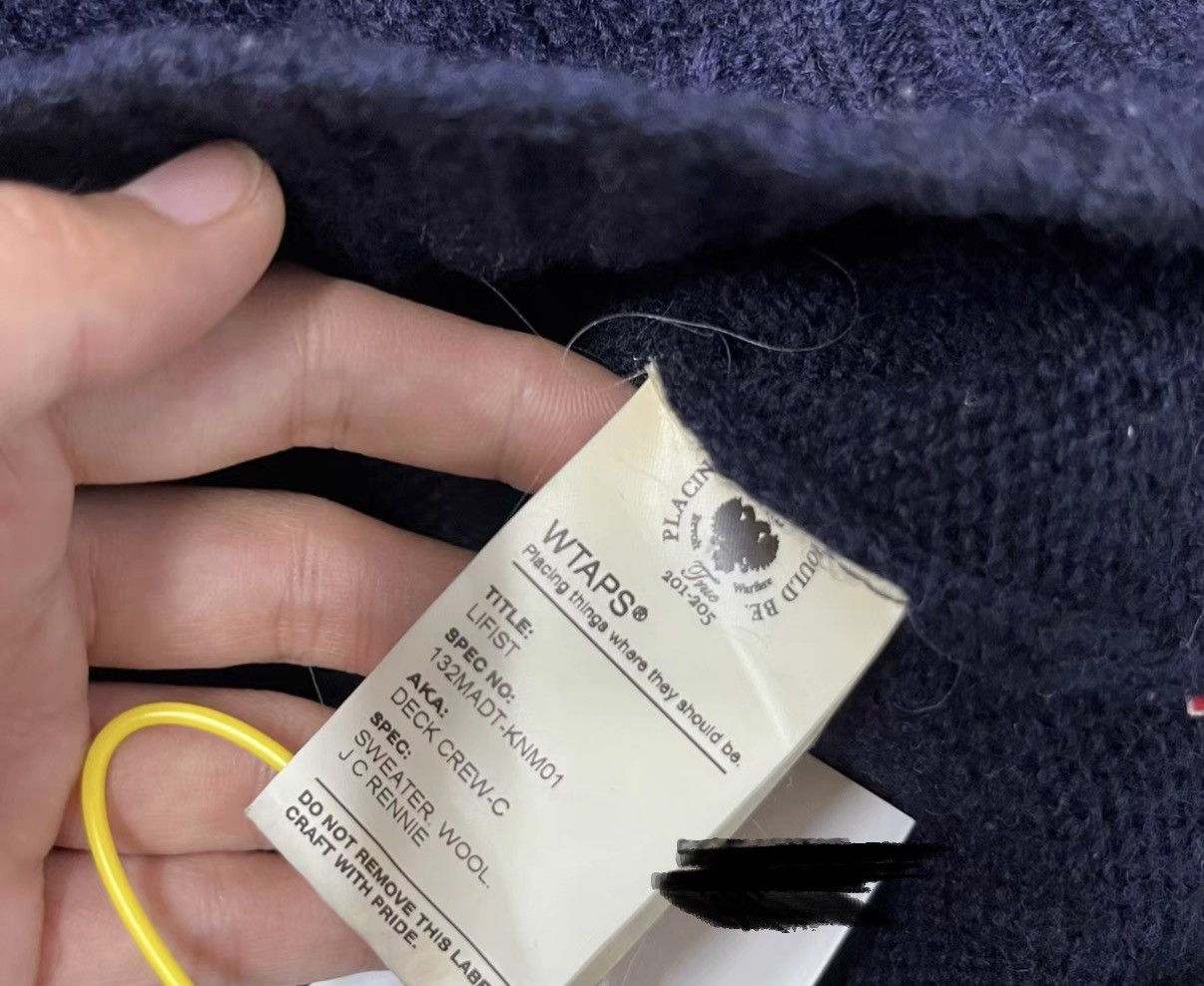 Wtaps WTAPS Knitted Pullover Sweater J16 Size US M / EU 48-50 / 2 - 6 Thumbnail
