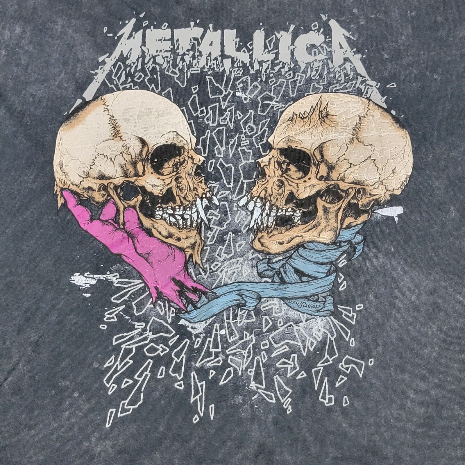 Stradivarius Stradivarius Metallica "Sad But True" Unisex Tee - Medium Size US M / EU 48-50 / 2 - 2 Thumbnail