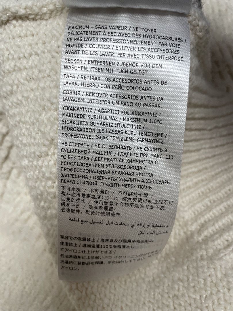 Maison Margiela MAISON MARGIELA Womens Oversized Piled Cardigan Size M / US 6-8 / IT 42-44 - 12 Thumbnail