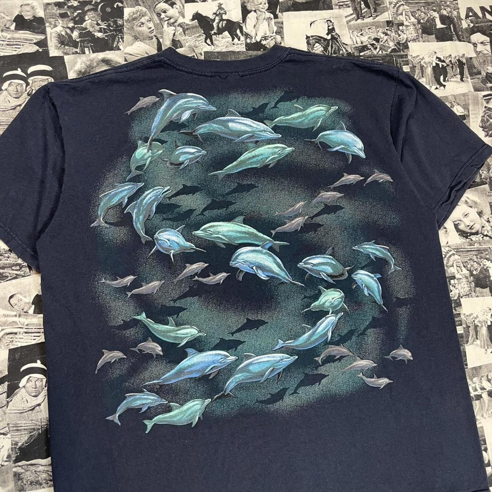 Other Vintage AOP dolphin nature T-shirt Size US L / EU 52-54 / 3 - 4 Thumbnail