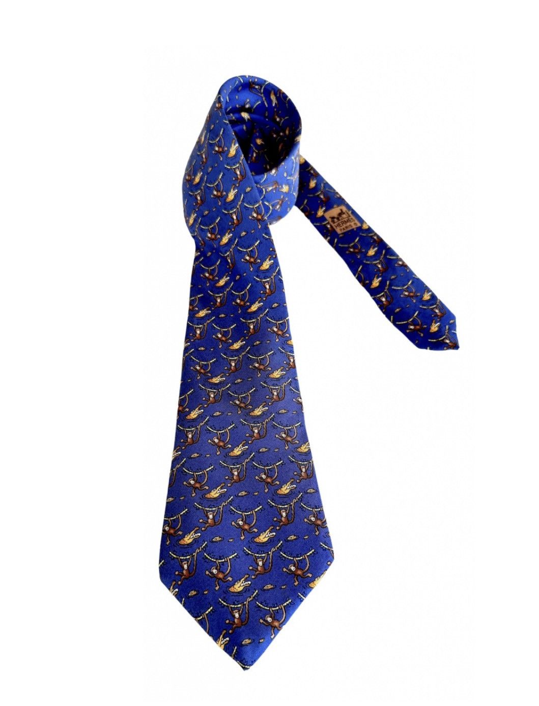 Hermes Hermes Tie / Rare Design Size ONE SIZE - 1 Thumbnail