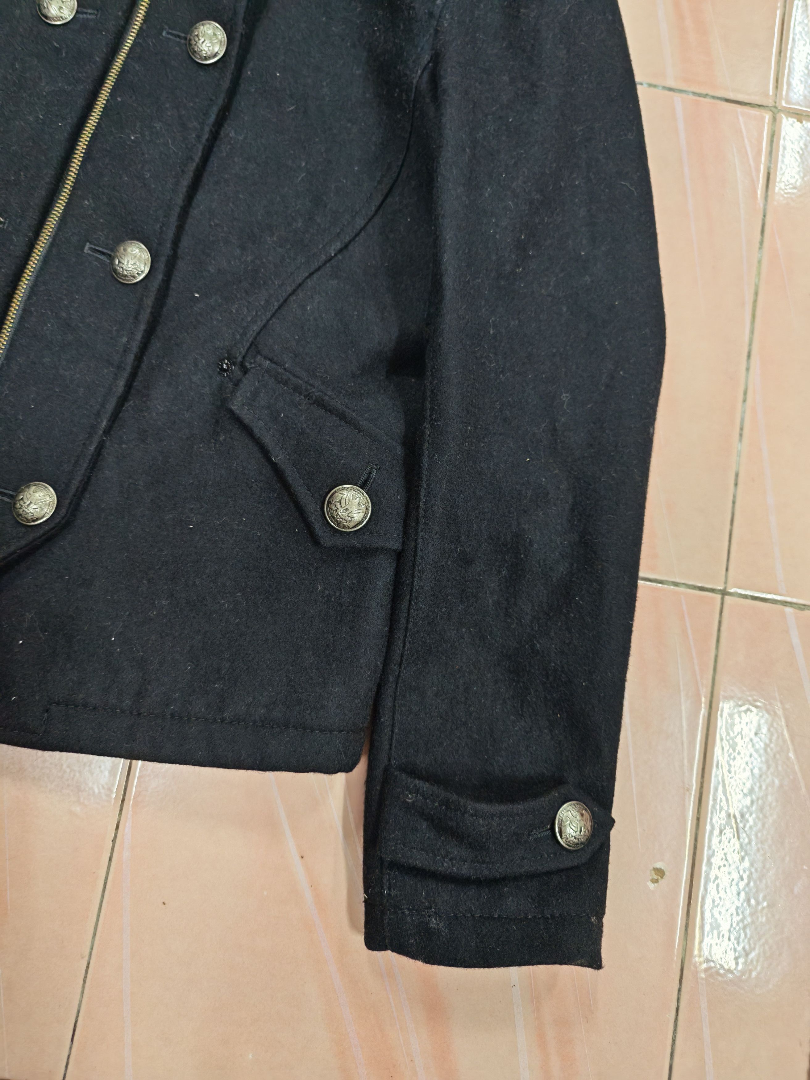 PPFM PPFM Napoleon Wool Blend Military-Style Jacket Size M / US 6-8 / IT 42-44 - 9 Thumbnail