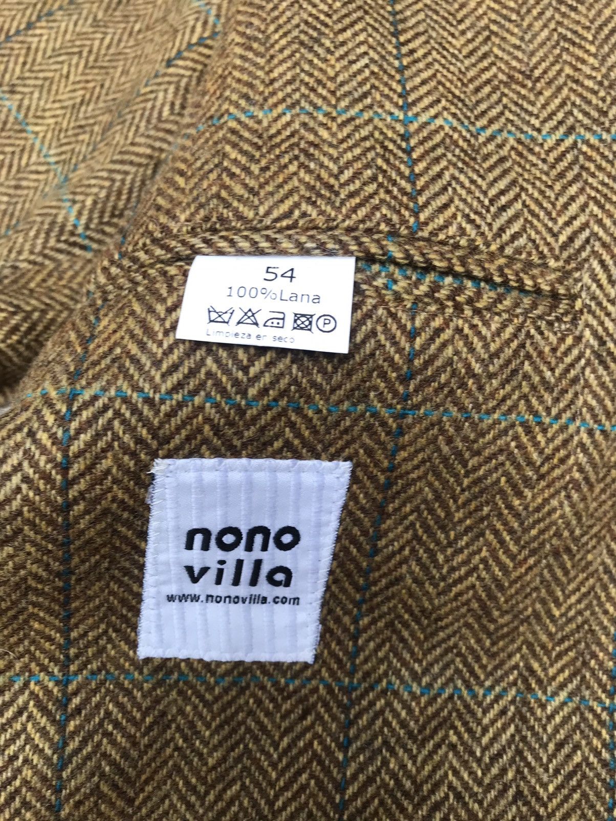 Other PURE WOOL TWEED UNLINED UNCANVASSED UNPADDED SHOULDER BLAZER Size 44R - 6 Thumbnail