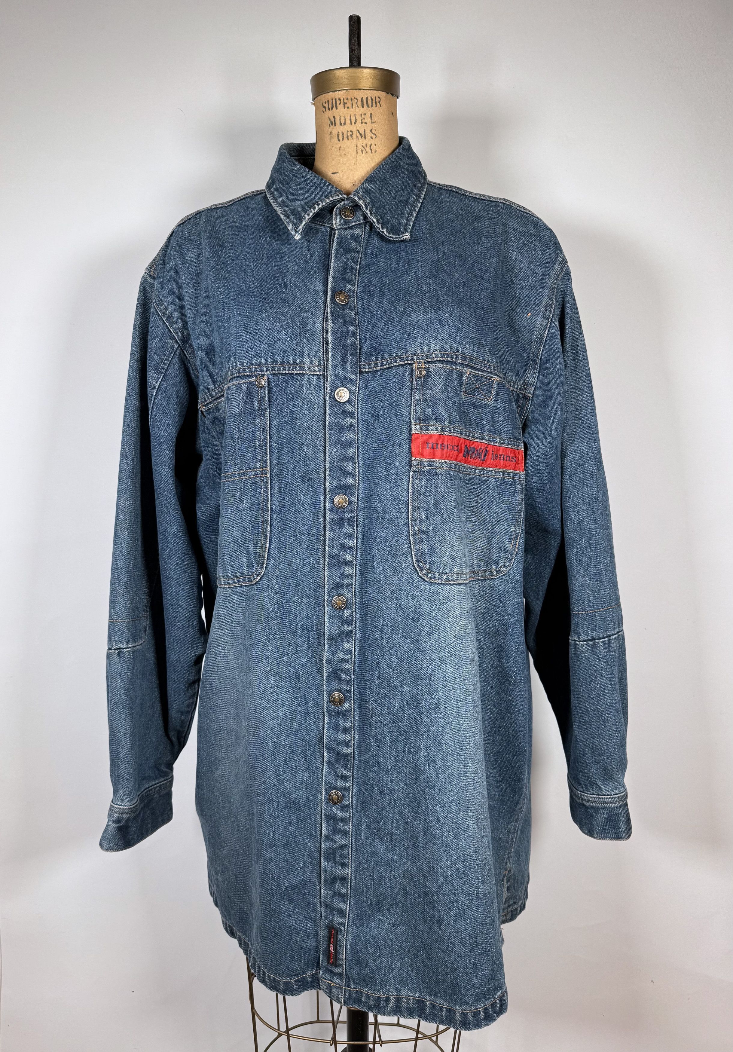 Mecca Y2K Mecca Jeans Denim Embroidery Jacket Size US L / EU 52-54 / 3 - 1 Thumbnail