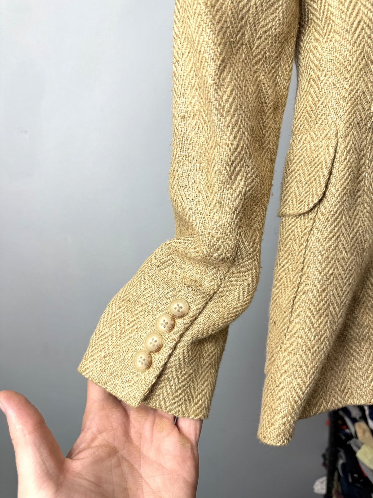 Ralph Lauren Wmns Ralph Lauren Linen Blazer Jacket RRL Size S / US 4 / IT 40 - 9 Thumbnail