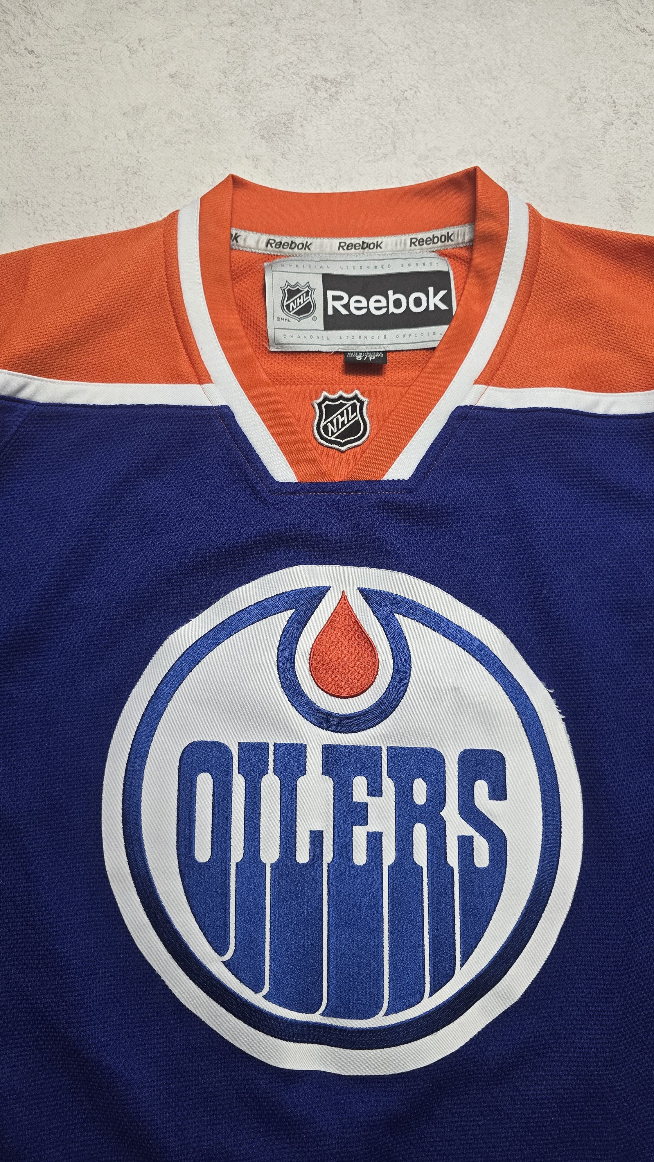 Reebok Reebok Edmonton Oilers Taylor Hall #4 NHL Hovkey Jersey Size US S / EU 44-46 / 1 - 17 Thumbnail