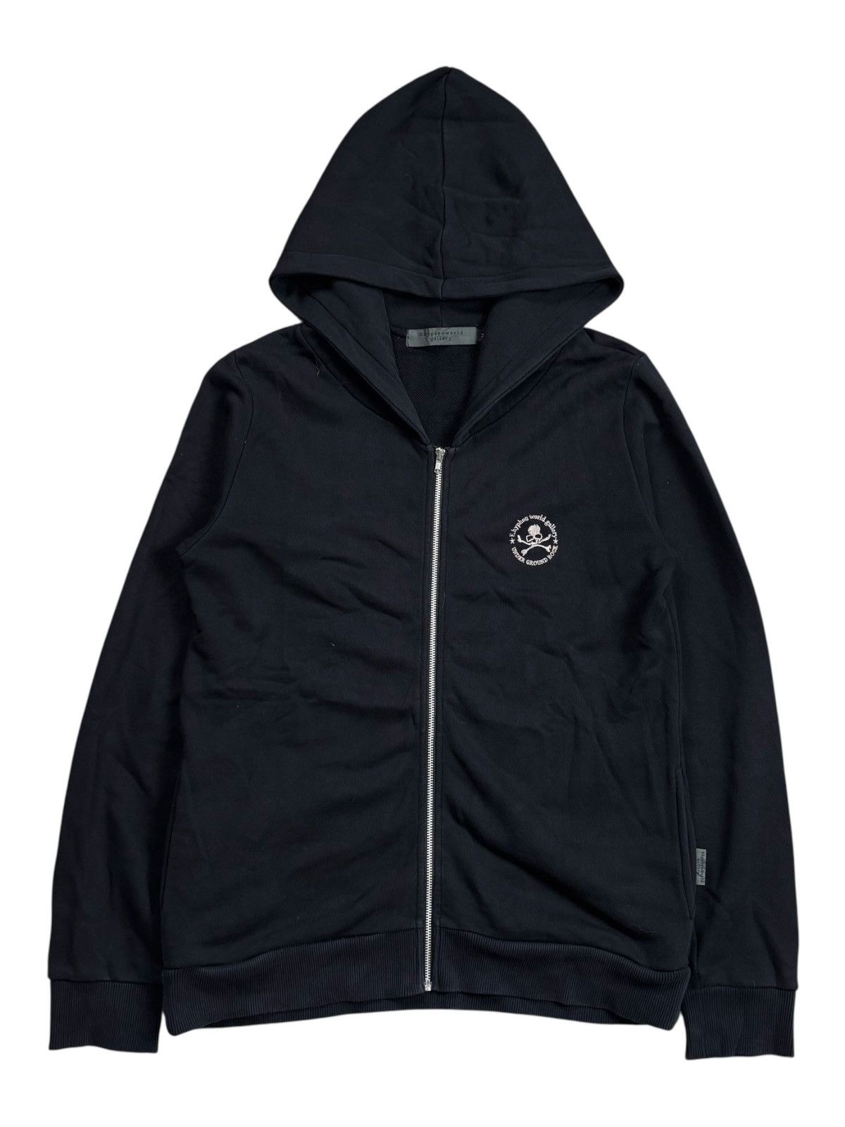 Hysteric Glamour 2000s Enhypen World Gallery - Beaded Skull Zip Hoodie Size US M / EU 48-50 / 2 - 2 Thumbnail