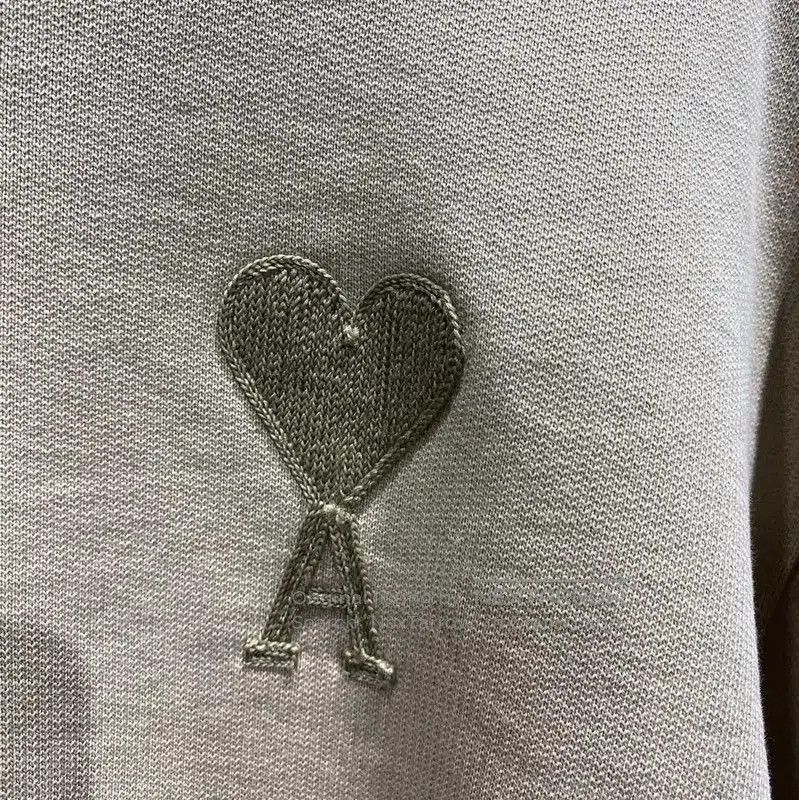 AMI AMI Beige Men's Sweatshirt . Size US L / EU 52-54 / 3 - 6 Thumbnail