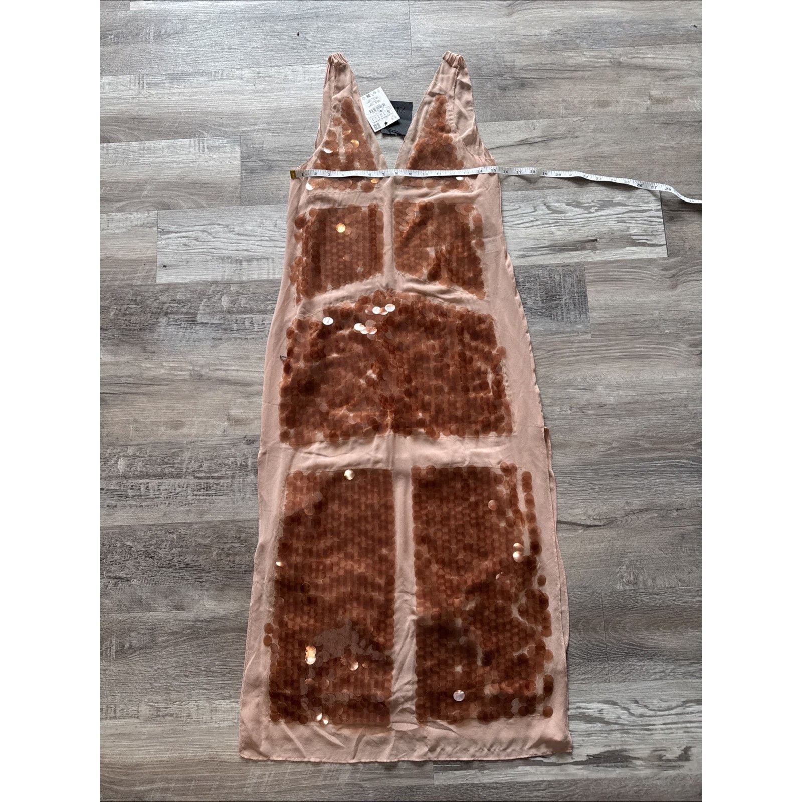Zara Zara Sequin Georgette Dress Size S Size S / US 4 / IT 40 - 2 Thumbnail