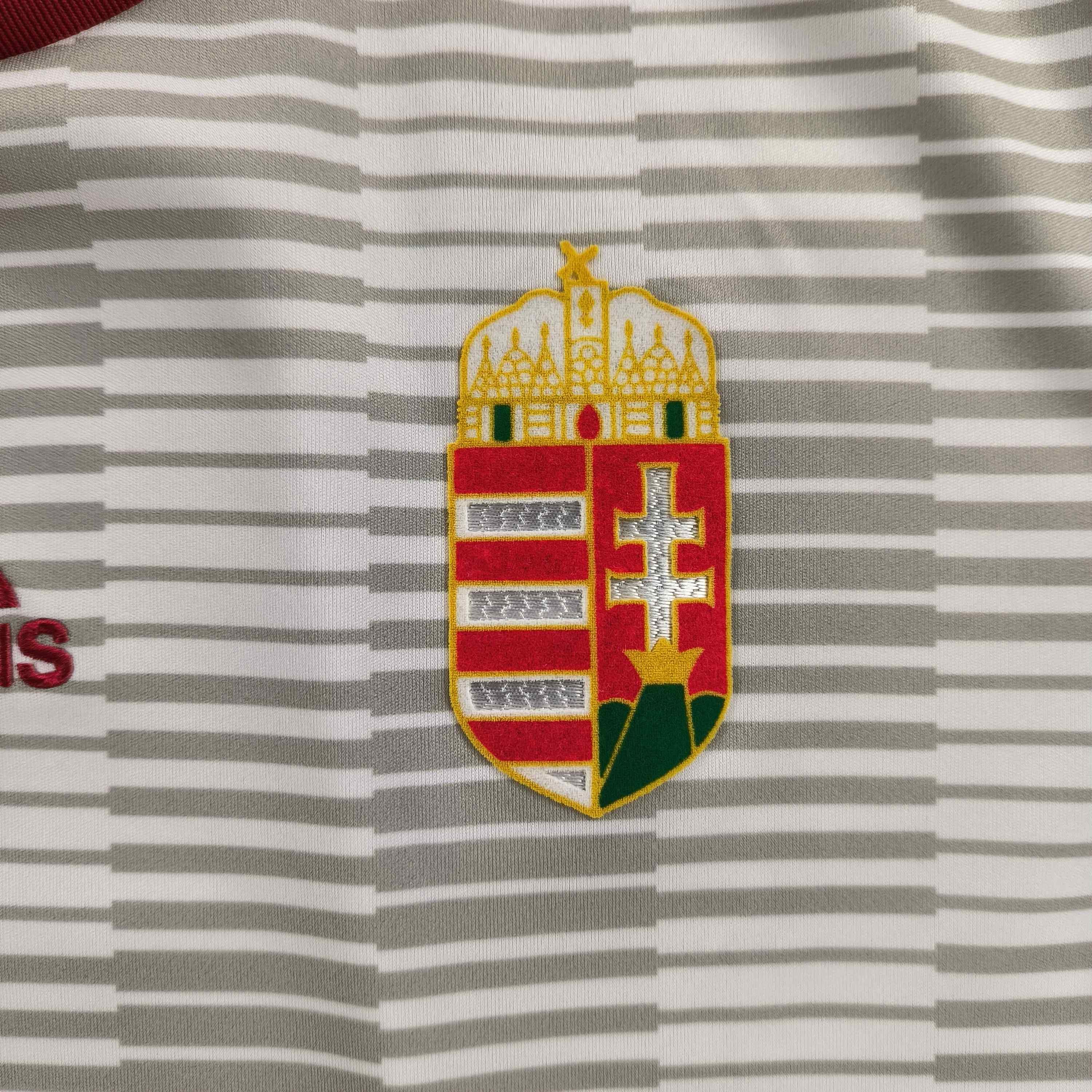 Adidas Hungary 2018-19 Adidas away football jersey shirt size M Size US M / EU 48-50 / 2 - 3 Thumbnail
