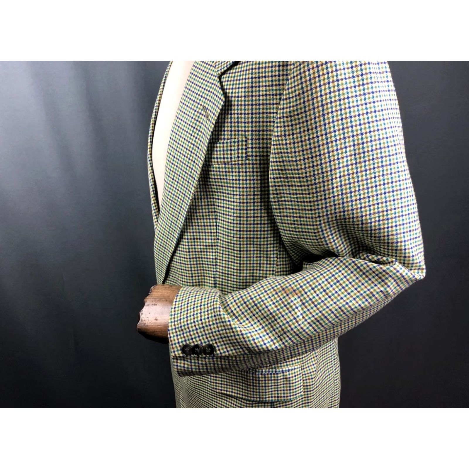 Suitsupply Suitsupply Blazer Wool Ivory Men Check Blazer Size 44L - 7 Thumbnail
