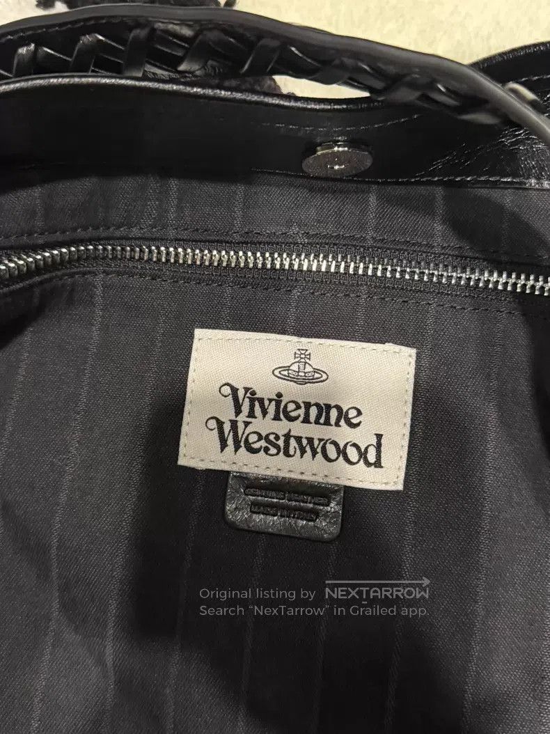 Vivienne Westwood Vivienne Westwood size os Black Suede Tote Bag Size ONE SIZE - 4 Thumbnail