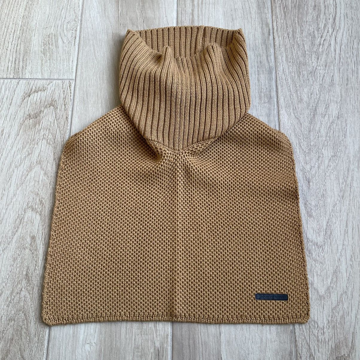 Armani × Emporio Armani Emporio Armani 2000s Woven Knit Neck 
