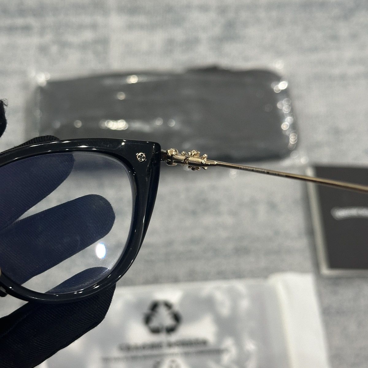 Chrome Hearts CHROME HEARTS NEW LOVER EYEGLASSES Size ONE SIZE - 5 Thumbnail