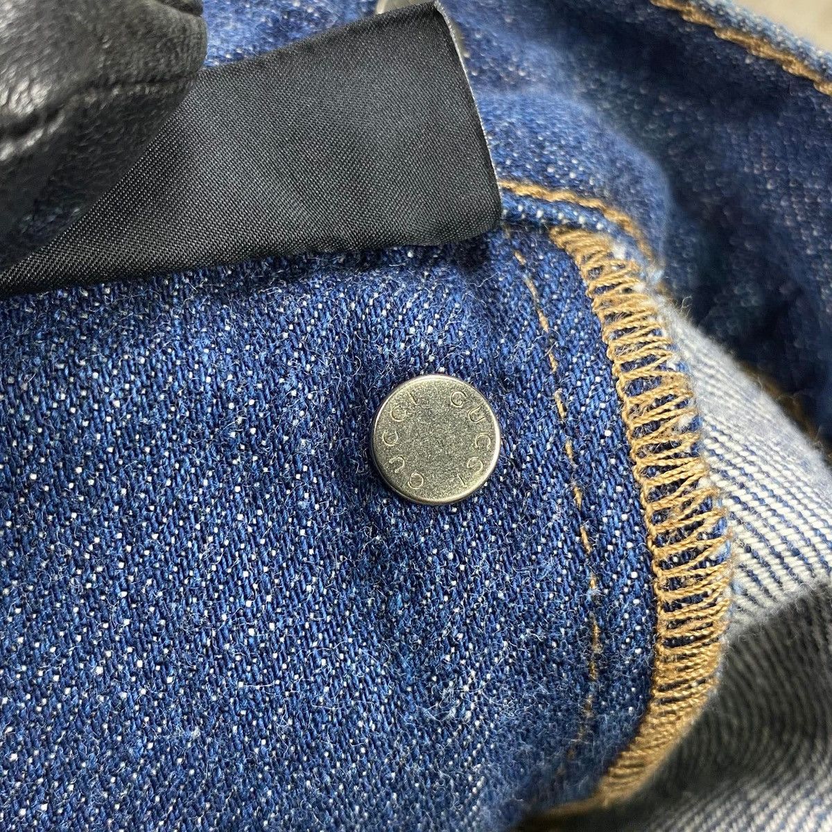 Gucci Regular Fit Denim Jeans Size US 33 - 11 Thumbnail