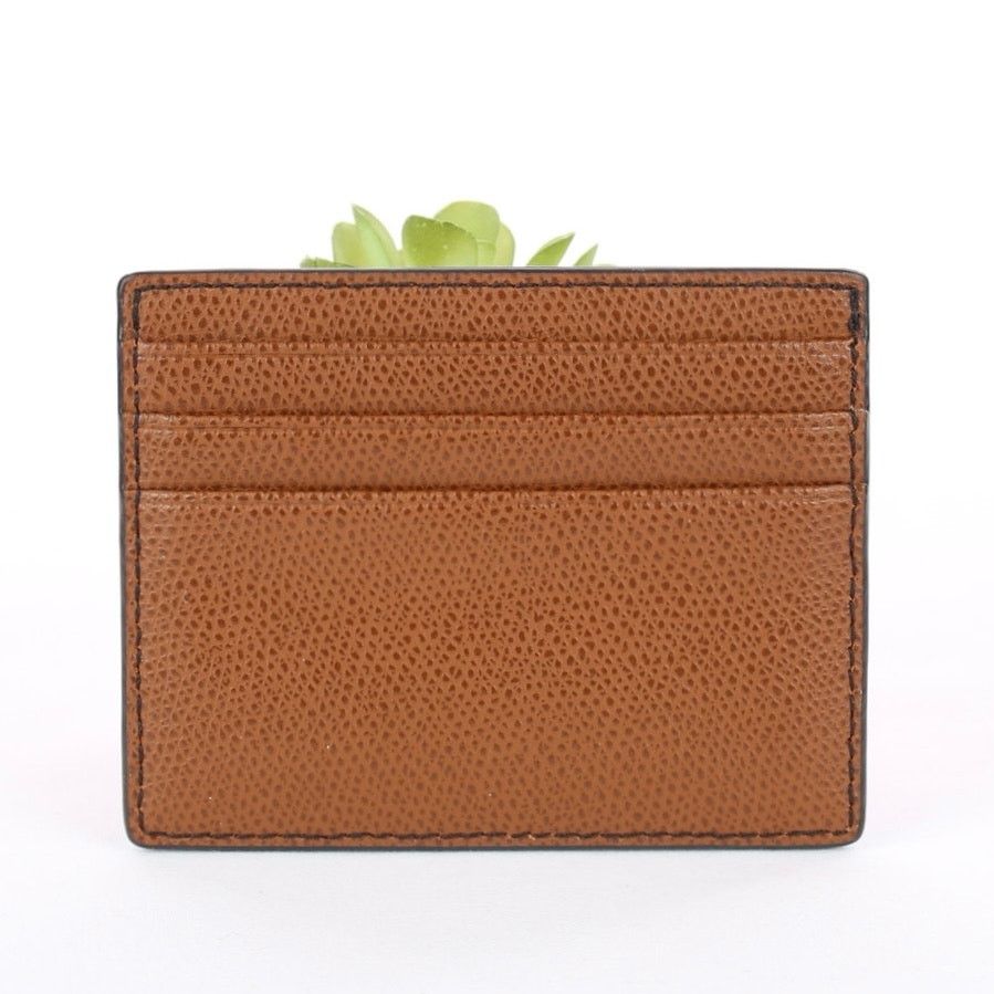 Michael Kors Michael Kors Brown Leather Card Case Size ONE SIZE - 2 Thumbnail