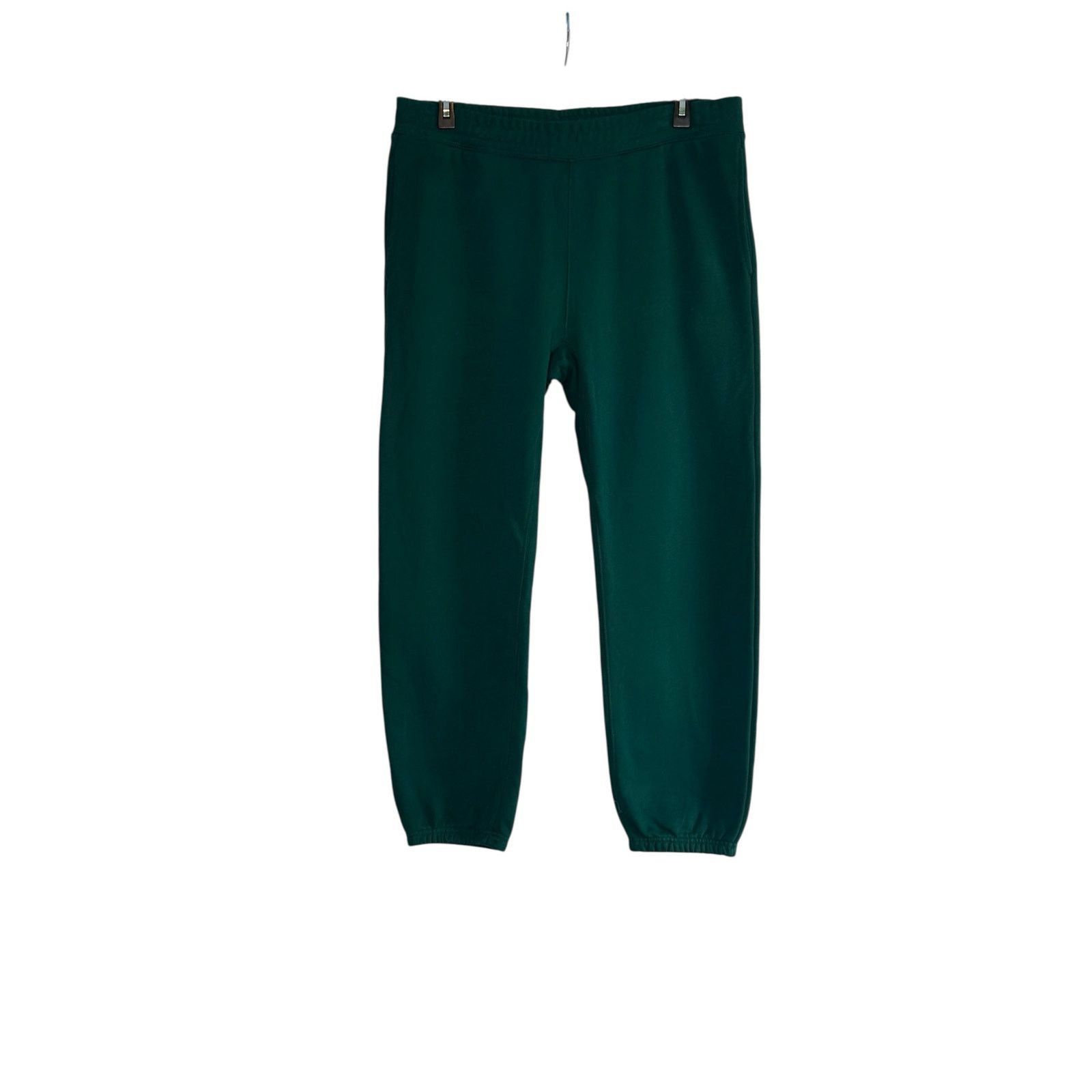H&M H&M green cotton pull on sweat pants joggers size Large Size US 40 / EU 56 - 7 Thumbnail