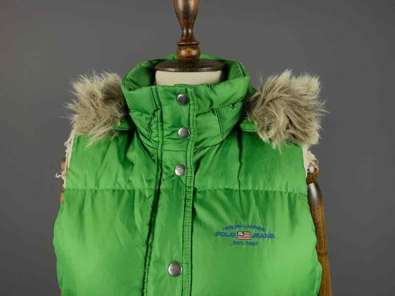 Designer Ladies Polo Jeans Ralph Lauren Vest Nylon Jacket Size L Size L / US 10 / IT 46 - 2 Thumbnail