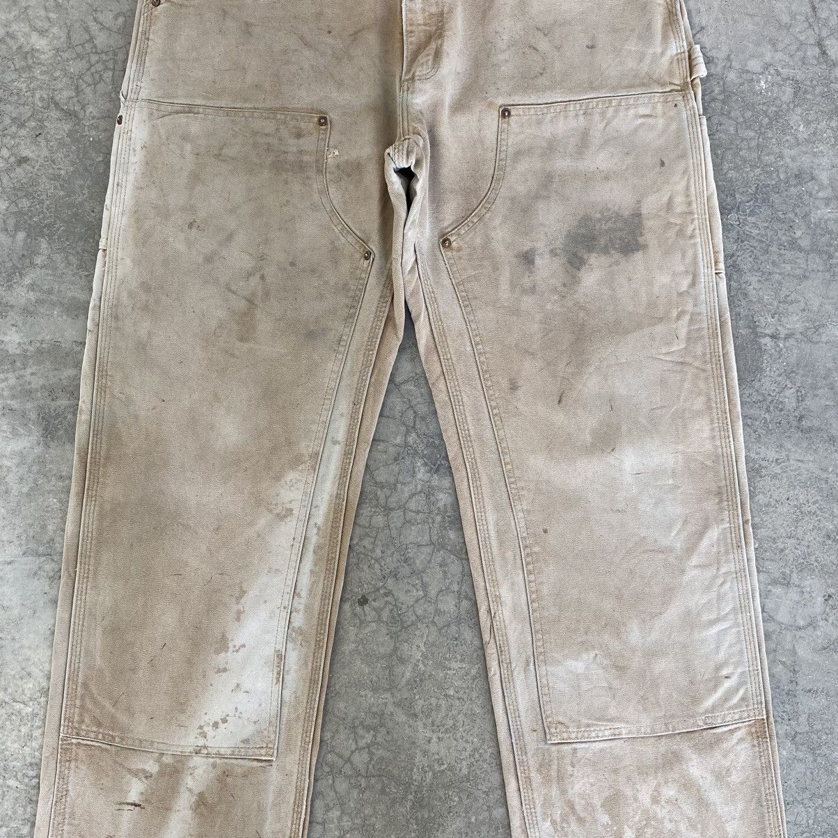 Carhartt VTG Carhartt Double Knee Faded Dirty Carpenter Pants Size US 36 / EU 52 - 11 Thumbnail